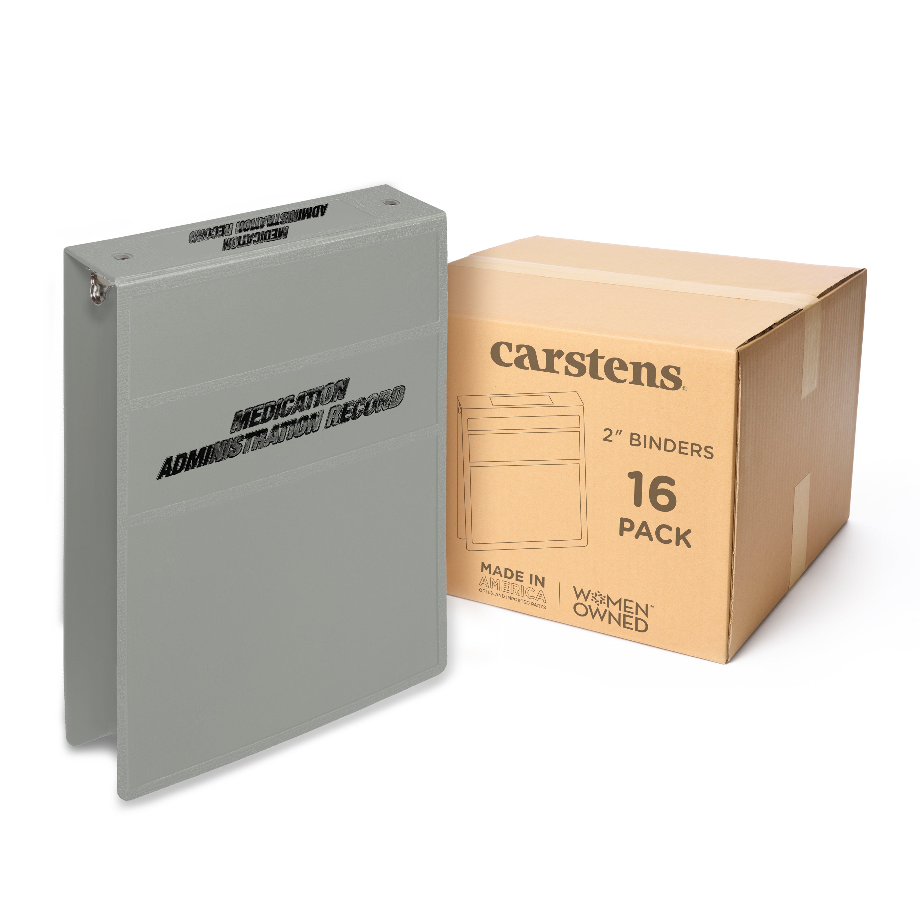 Heavy Duty Ring Binder for Medical Administration Records (MAR) Manuals – Top Opening