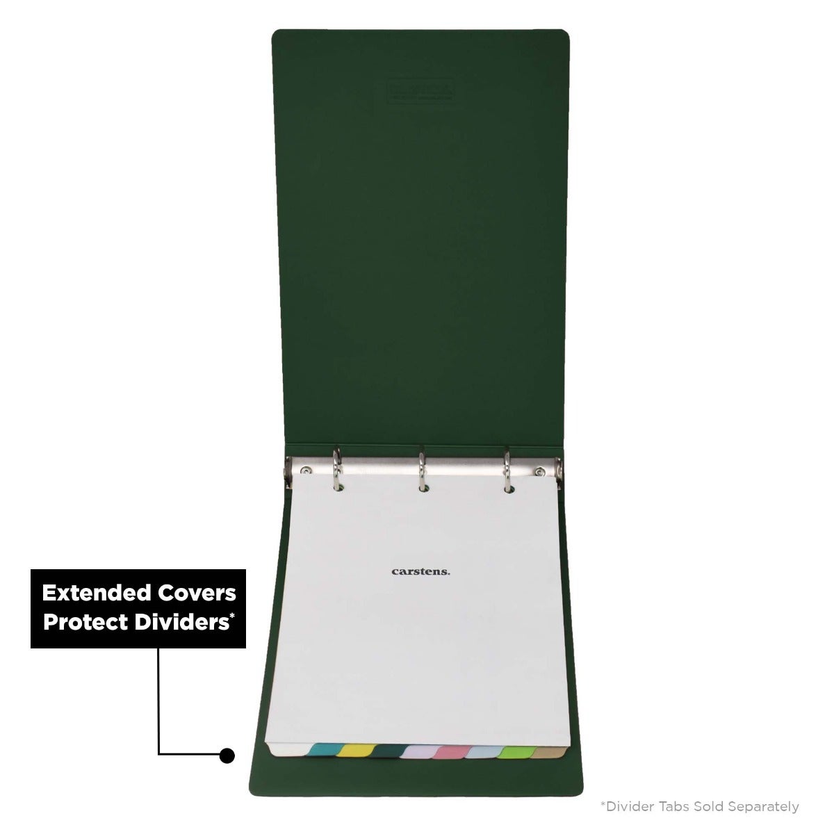 3-Inch Heavy Duty 3-Ring Binder for Medical Charting - Top Opening