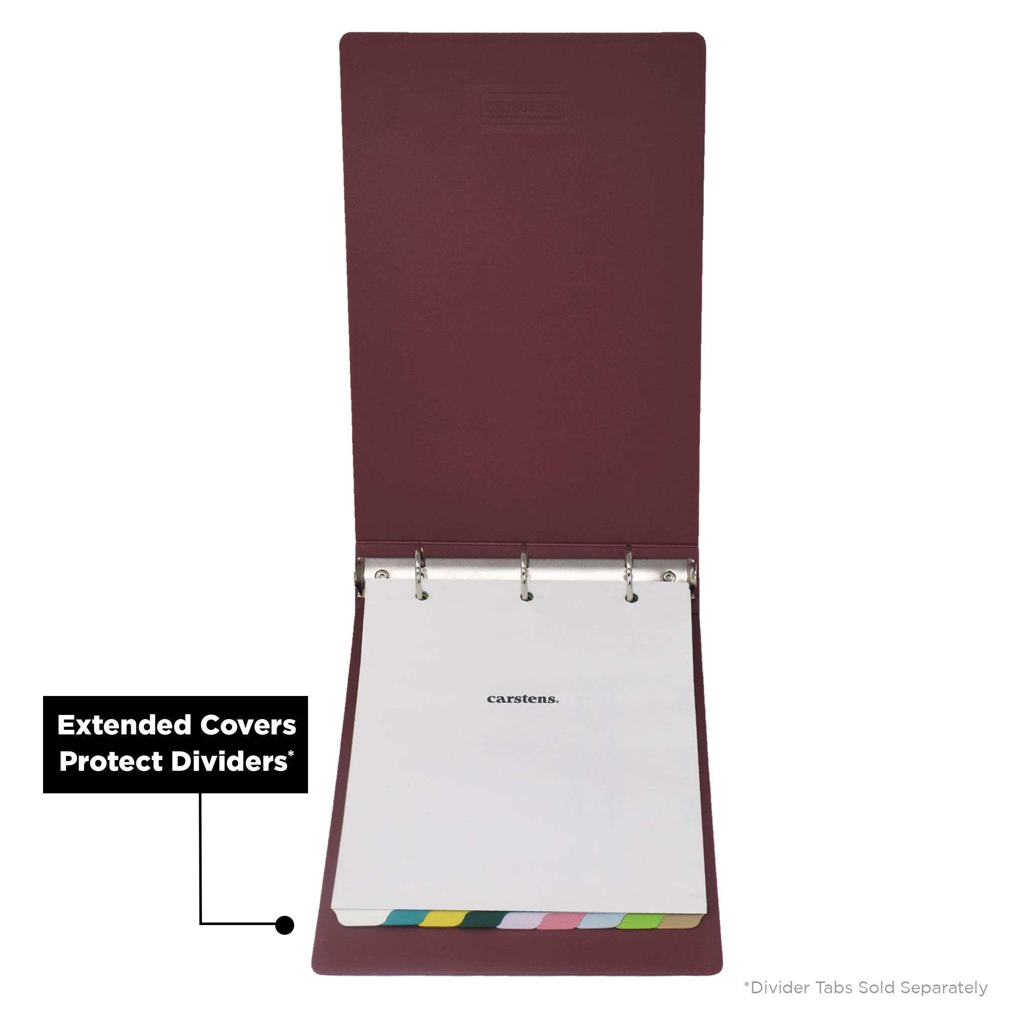 Heavy Duty Ring Binder for Treatment Administration Records (TAR) Manuals – Top Opening