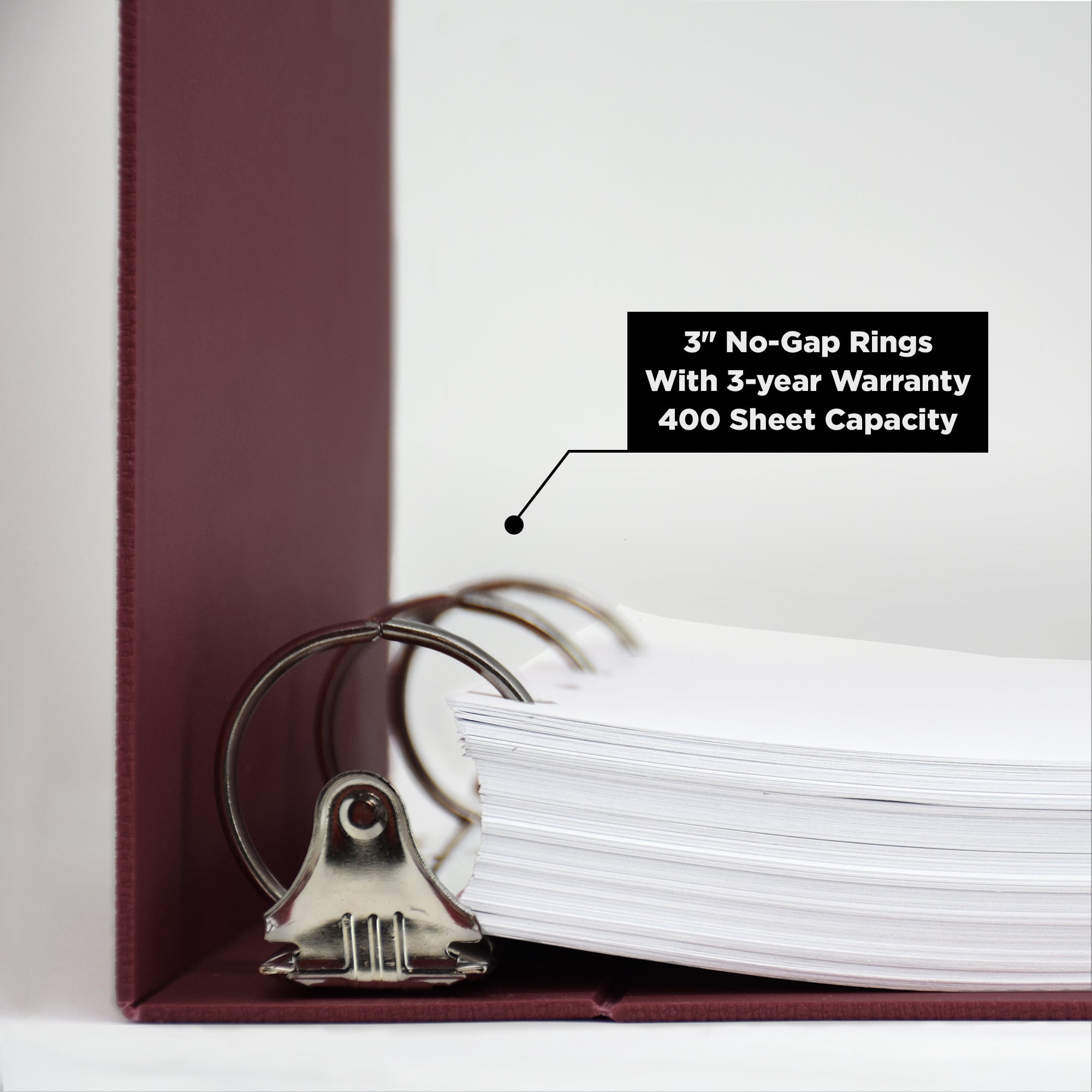 Heavy Duty Ring Binder for Treatment Administration Records (TAR) Manuals – Top Opening