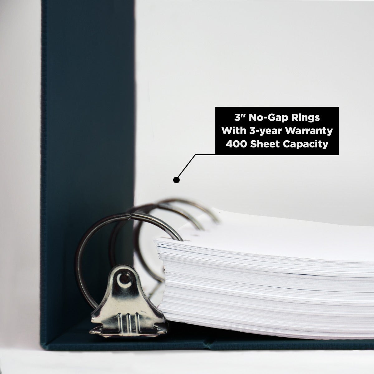Heavy Duty 3-Ring Binder for Safety Data Sheets (SDS) – Side Opening