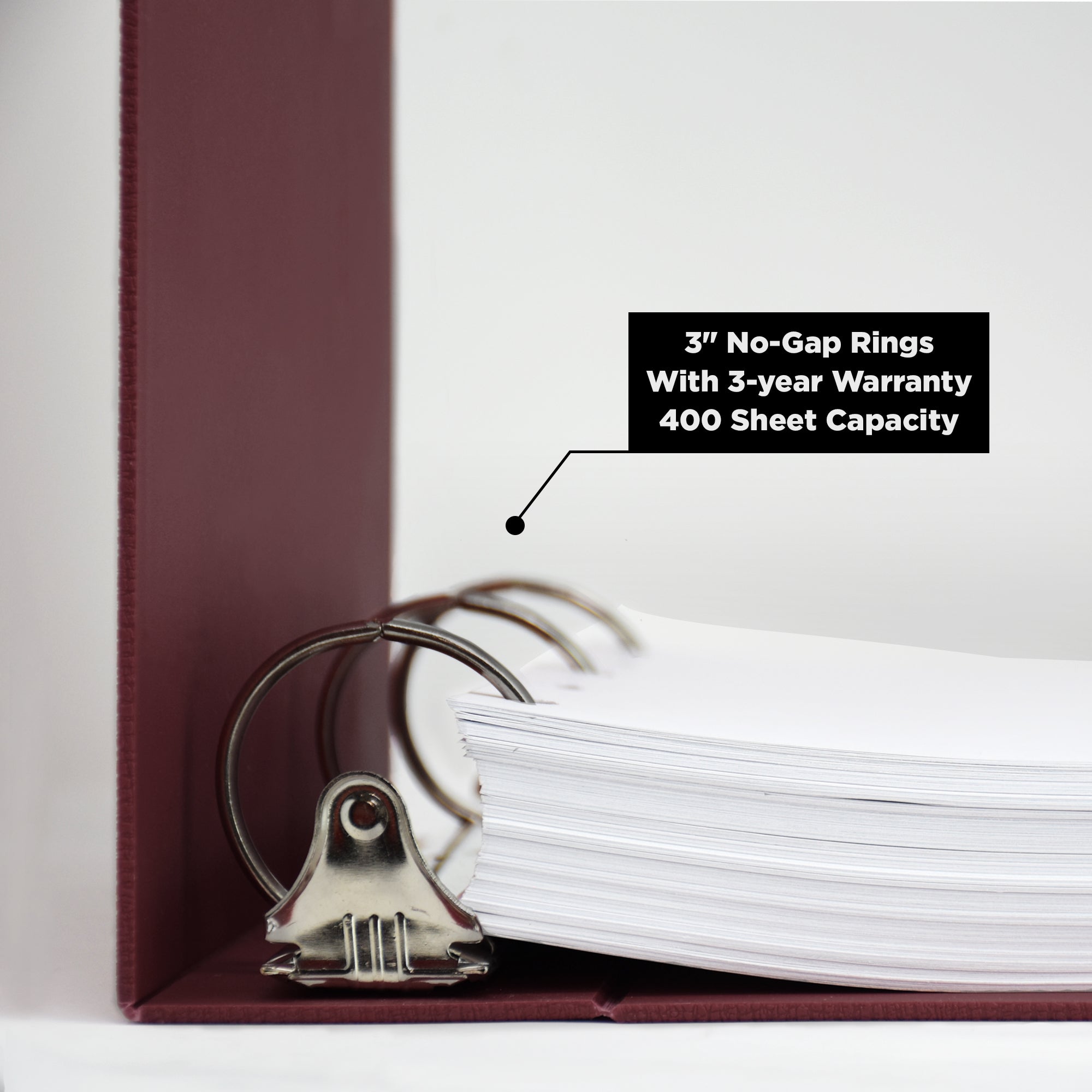 Heavy Duty Medical Administration Record (MAR) 3-Ring Binder – Side Opening