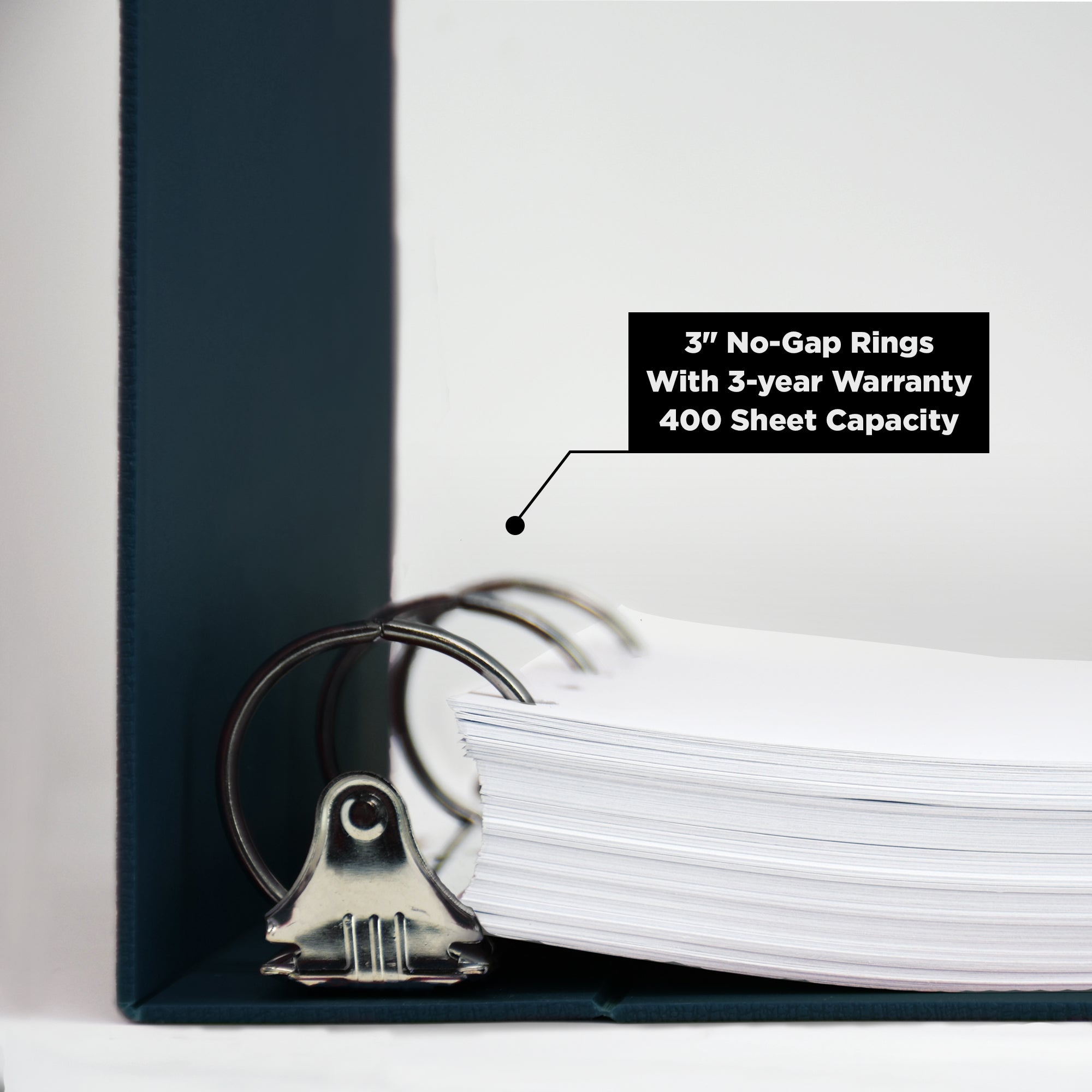 Heavy Duty Medical Administration Record (MAR) 3-Ring Binder – Side Opening