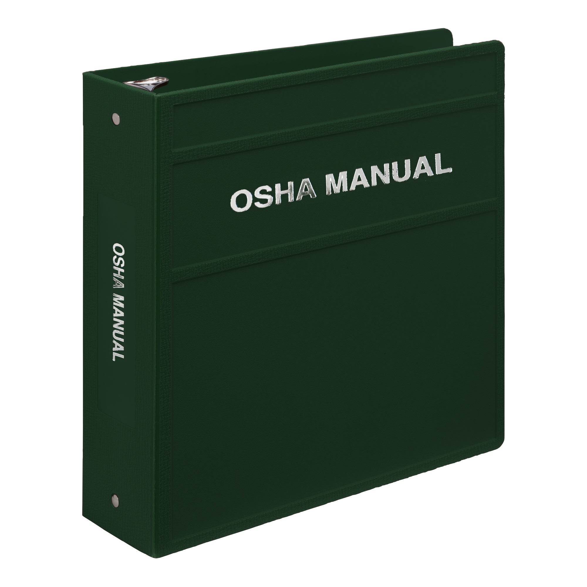 Heavy Duty 3-Ring Binder for OSHA Manuals – Side Opening