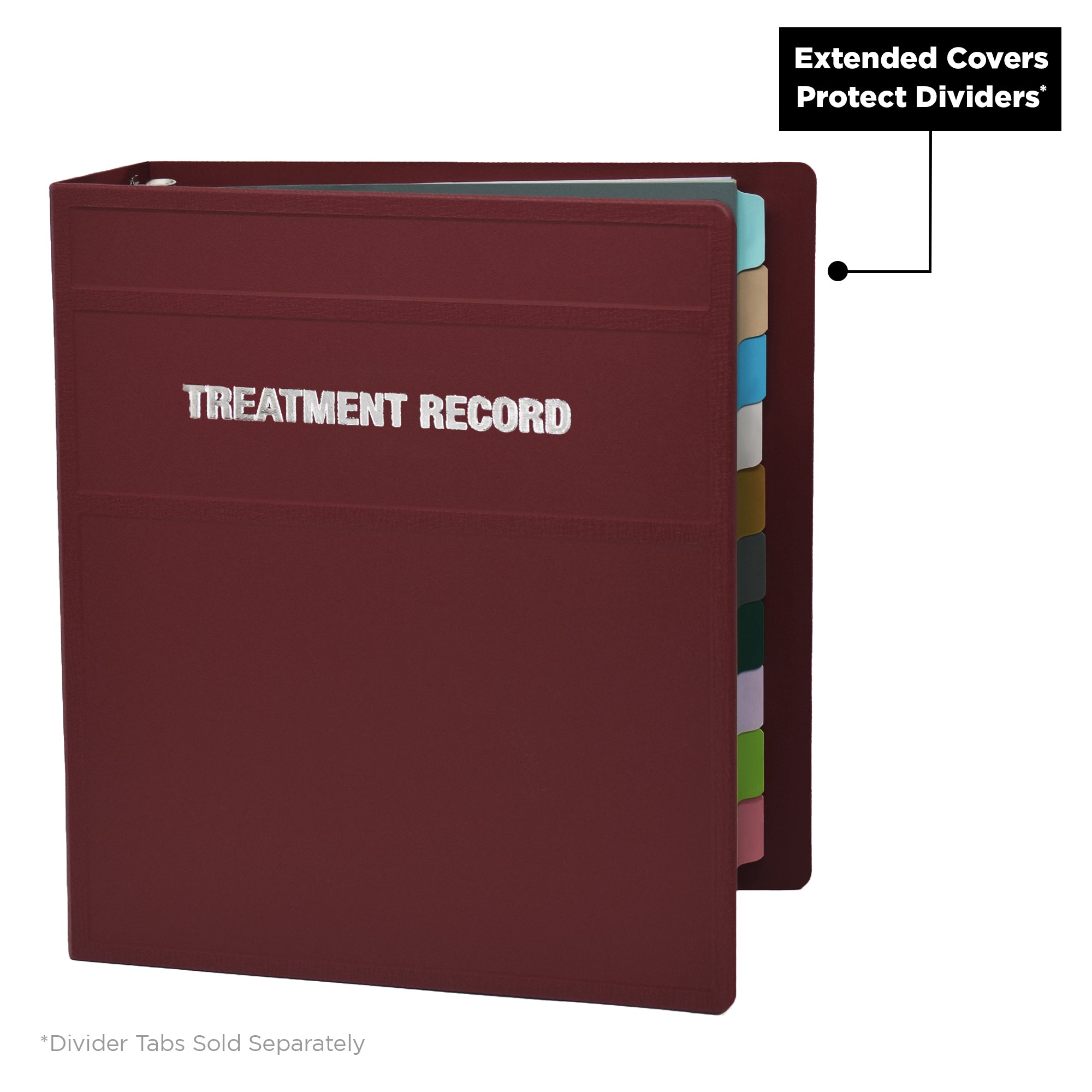 Heavy Duty Ring Binder for Treatment Administration Records (TAR) Manuals – Side Opening
