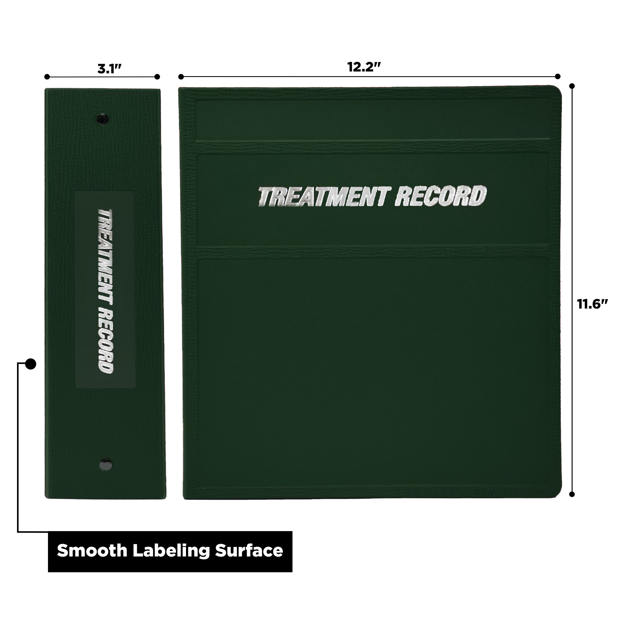 Heavy Duty Ring Binder for Treatment Administration Records (TAR) Manuals – Side Opening