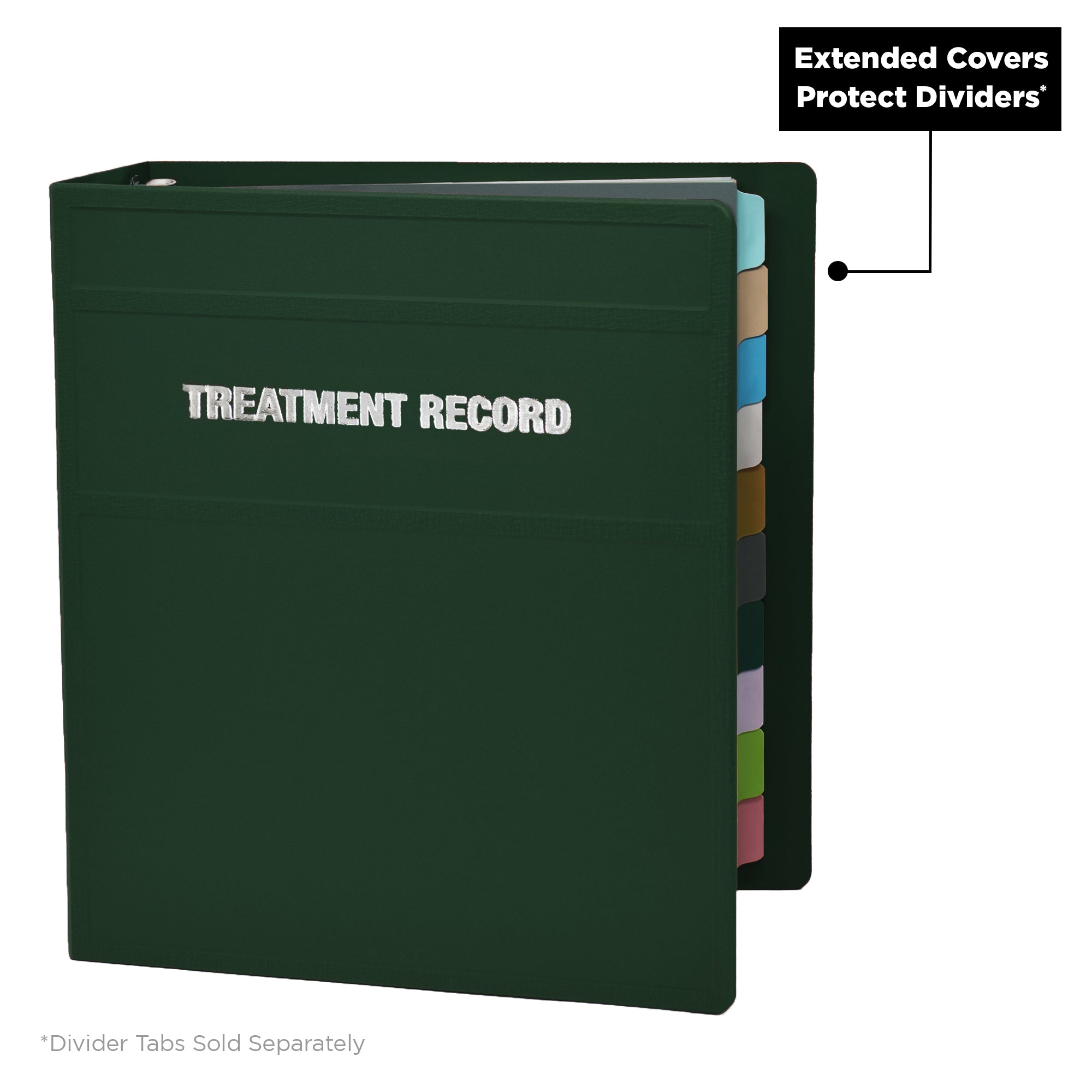 Heavy Duty Ring Binder for Treatment Administration Records (TAR) Manuals – Side Opening
