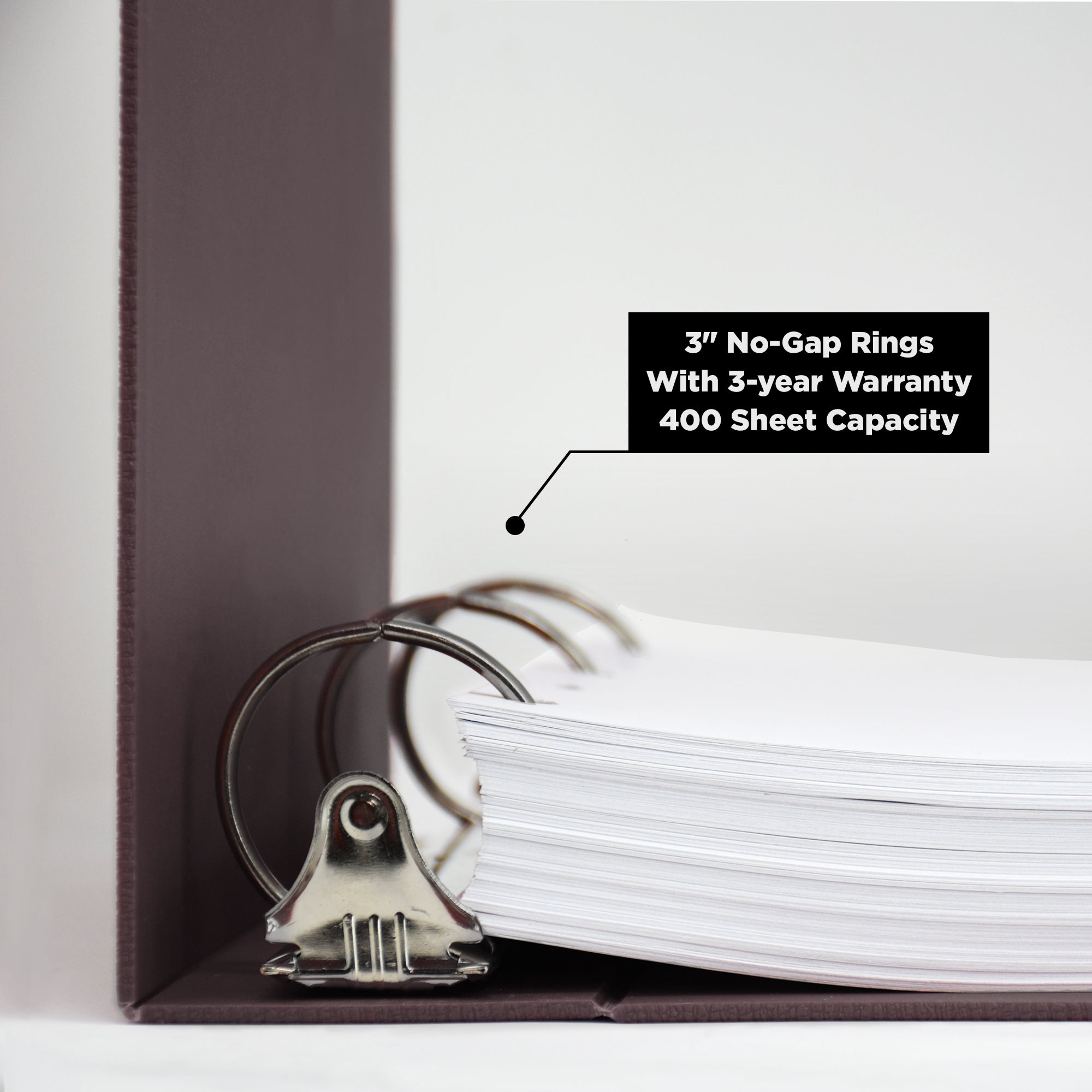 Heavy Duty Ring Binder for Treatment Administration Records (TAR) Manuals – Side Opening