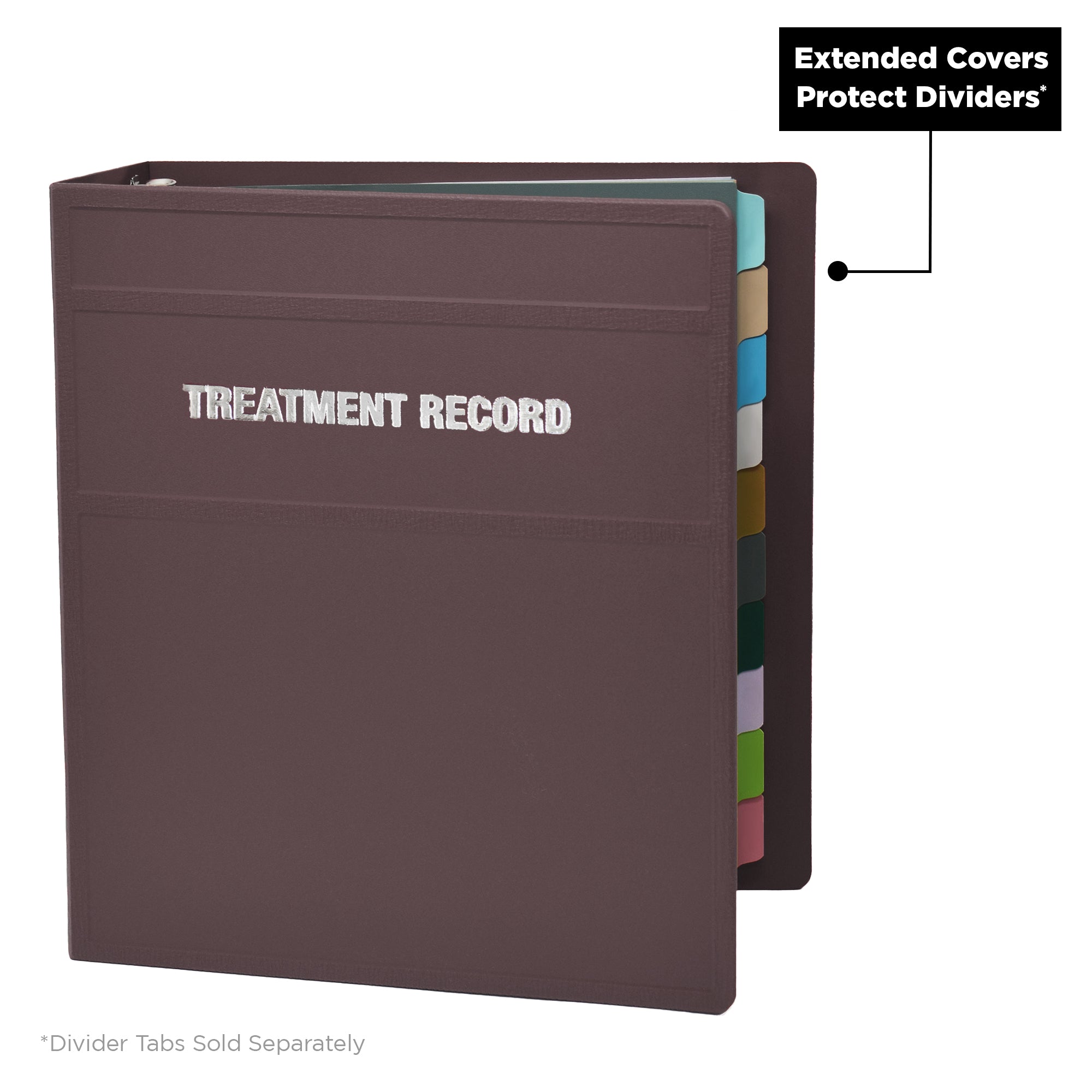 Heavy Duty Ring Binder for Treatment Administration Records (TAR) Manuals – Side Opening