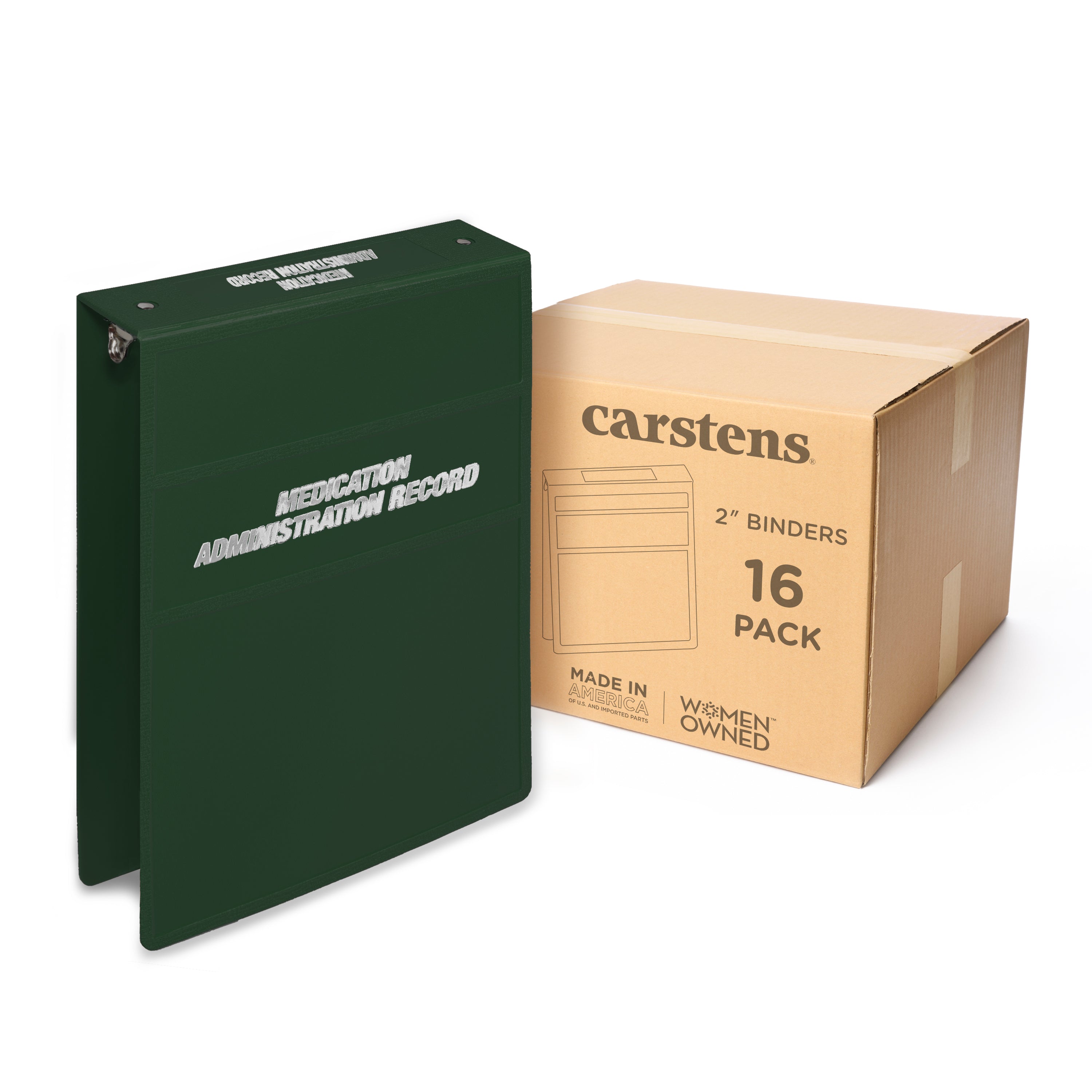 Heavy Duty Ring Binder for Medical Administration Records (MAR) Manuals – Top Opening