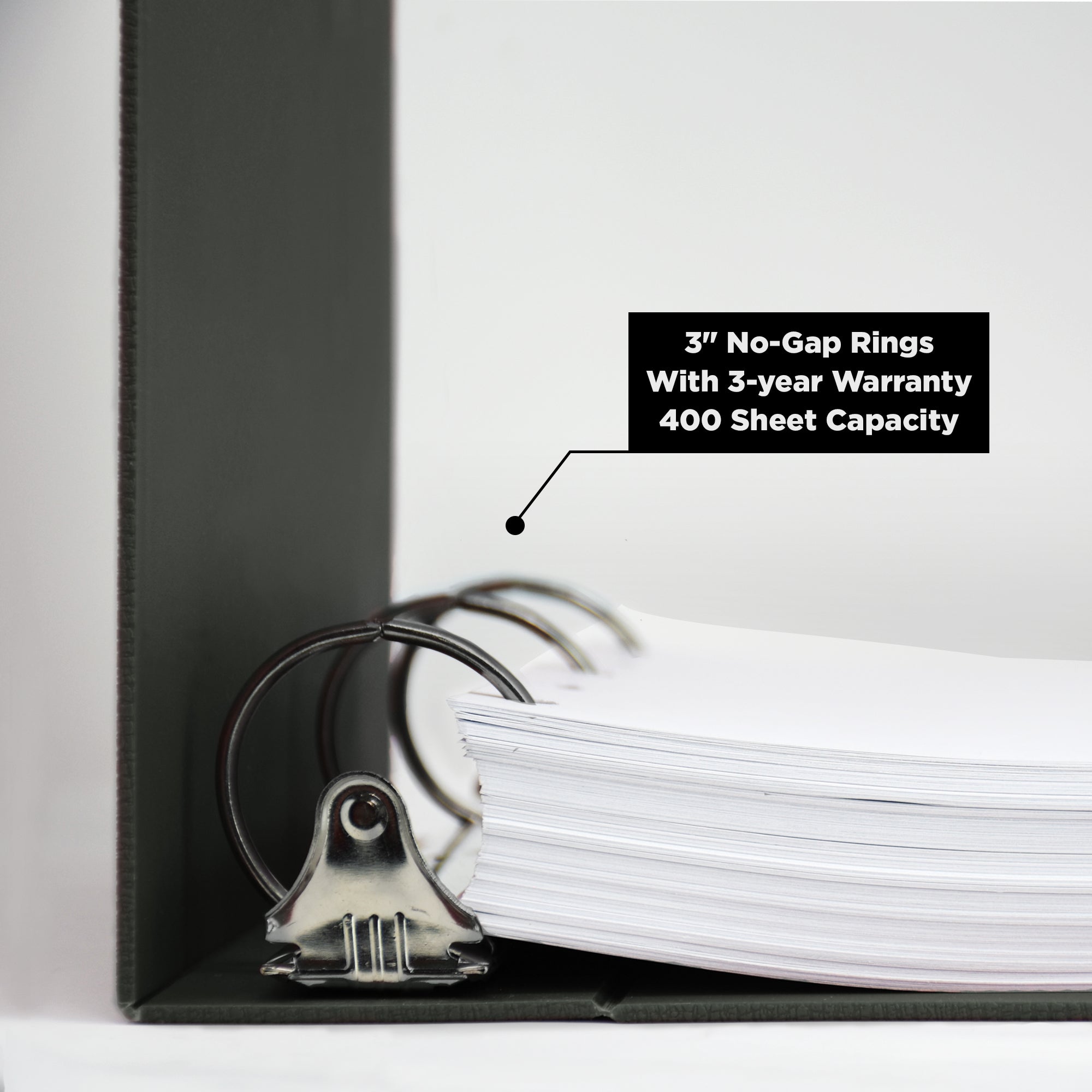 Heavy Duty Medical Administration Record (MAR) 3-Ring Binder – Side Opening