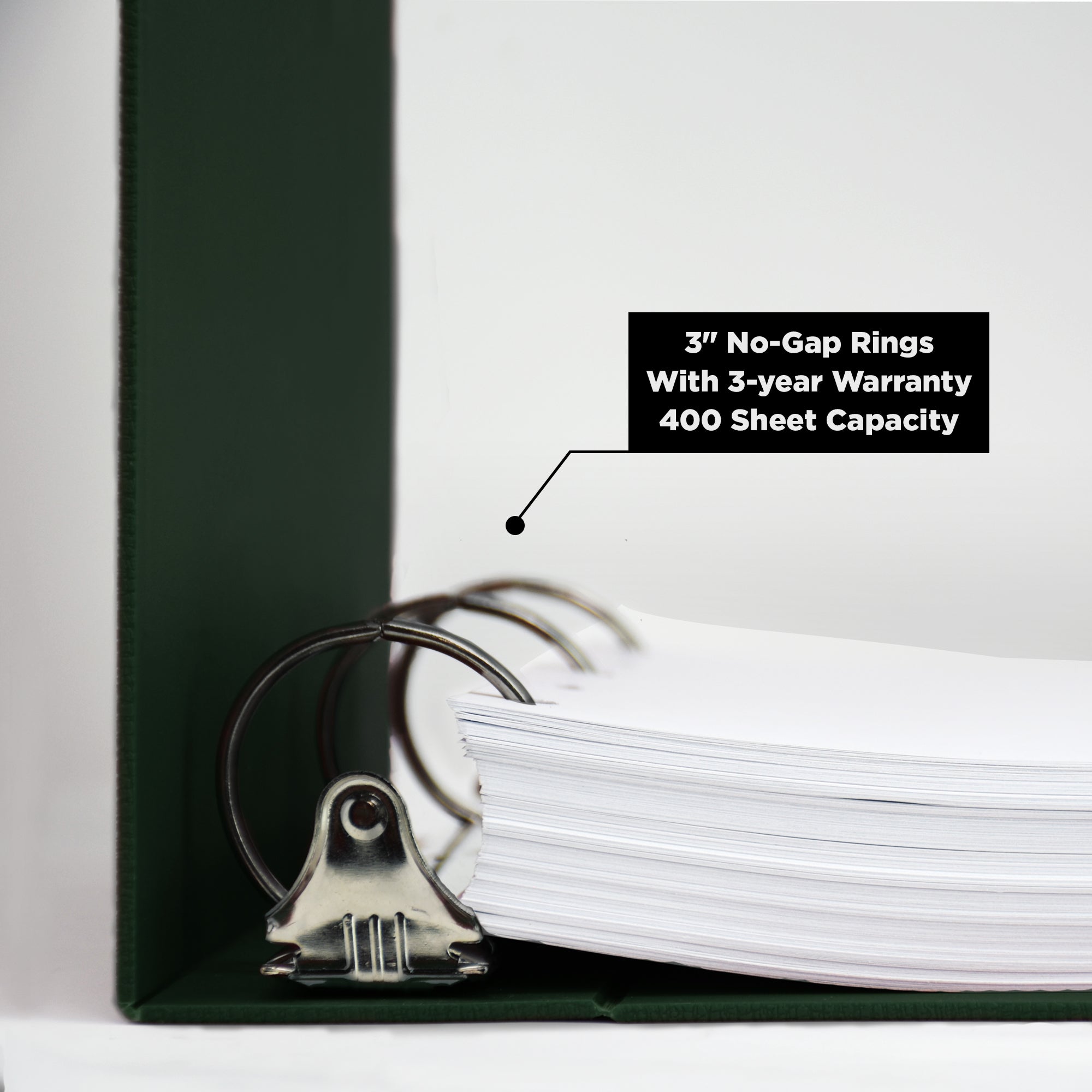 Heavy Duty Medical Administration Record (MAR) 3-Ring Binder – Side Opening