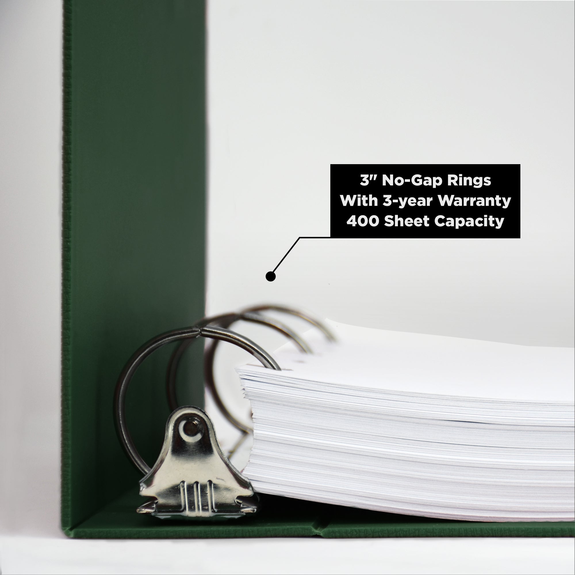 Heavy Duty Ring Binder for Medical Administration Records (MAR) Manuals – Top Opening