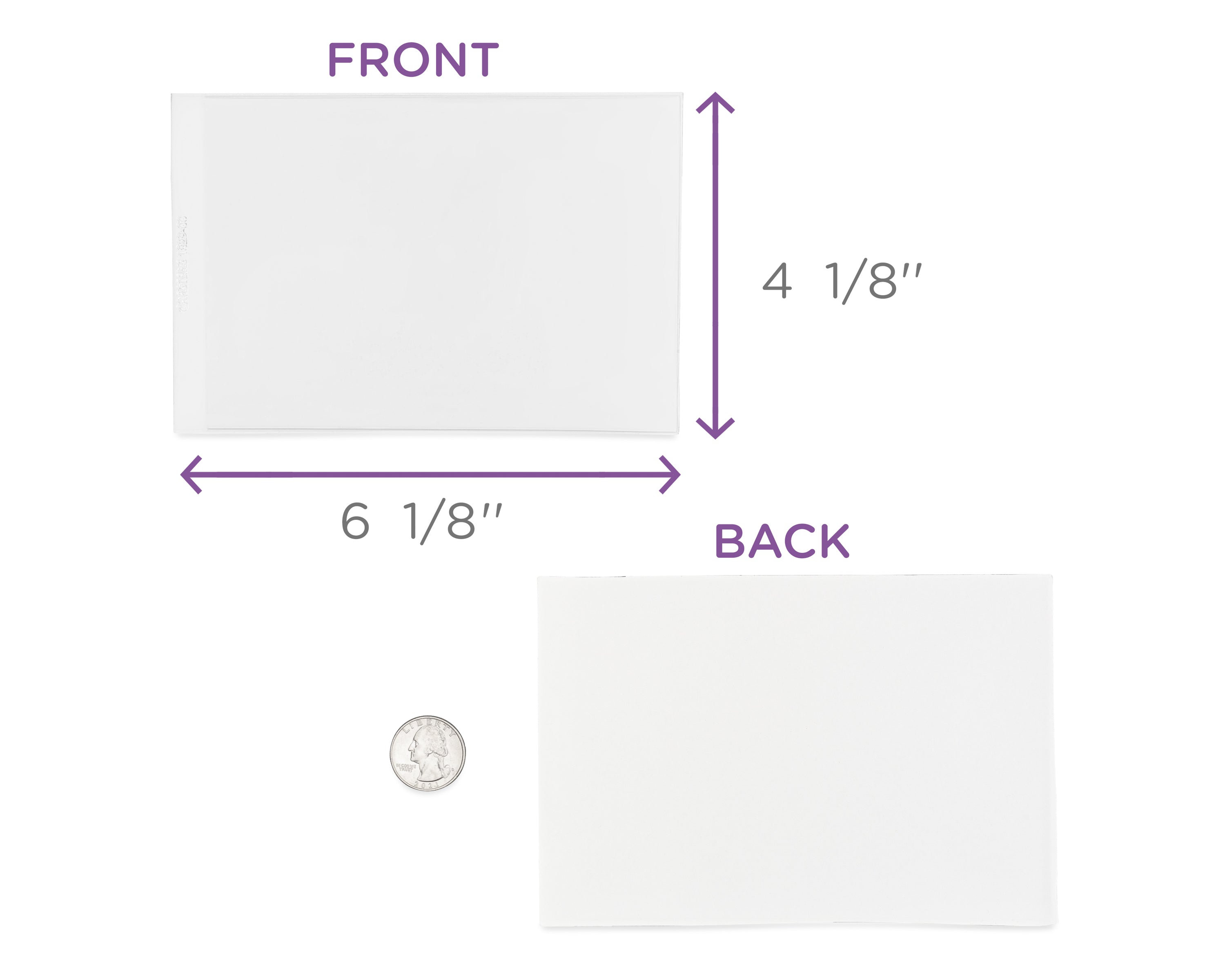 Self Adhesive Binder Pockets - Photo Size