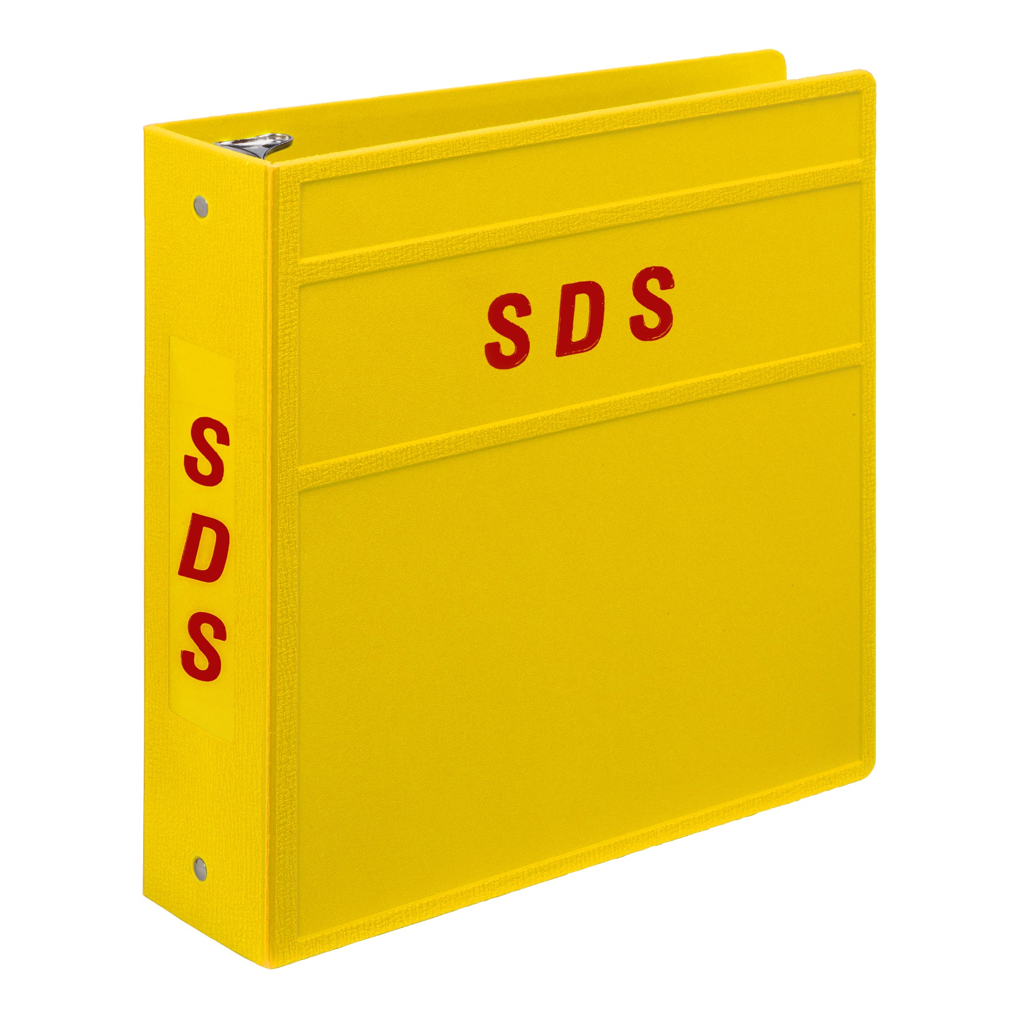 Heavy Duty 3-Ring Binder for Safety Data Sheets (SDS) – Side Opening