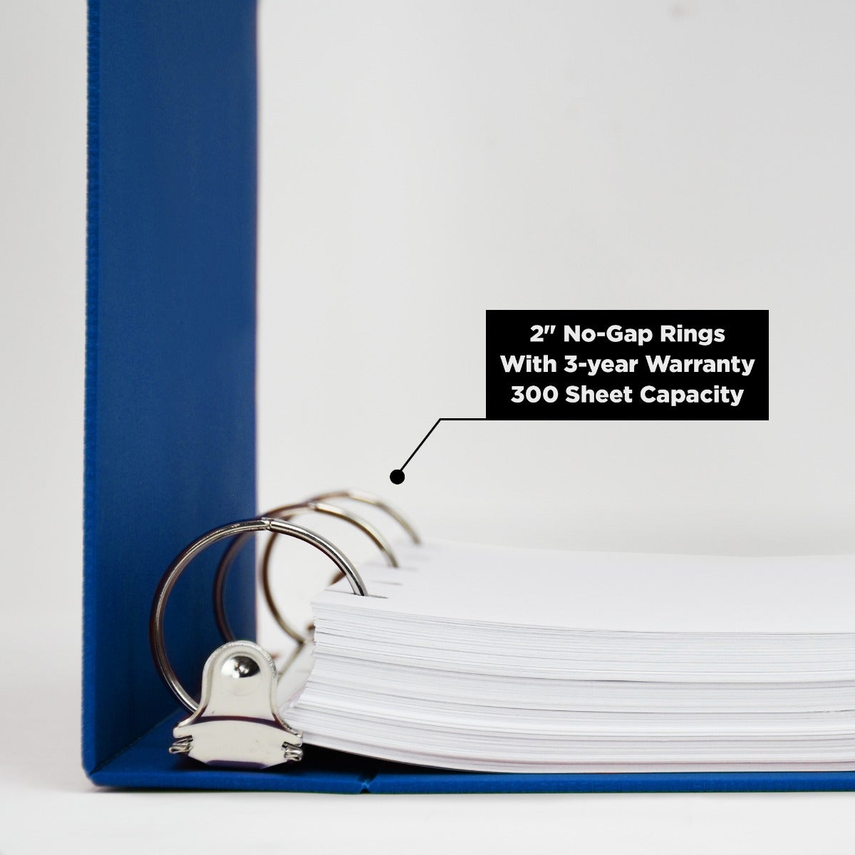 Heavy Duty 3-Ring Binder for COVID-19 Policies and Procedures – Side Opening