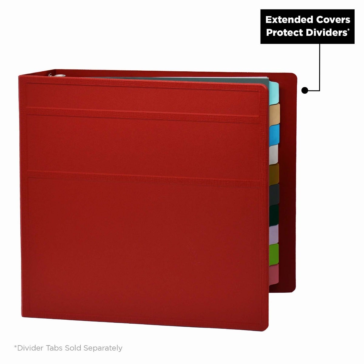 4-Inch Heavy Duty 3-Ring Binder for Medical Charting – Side Opening