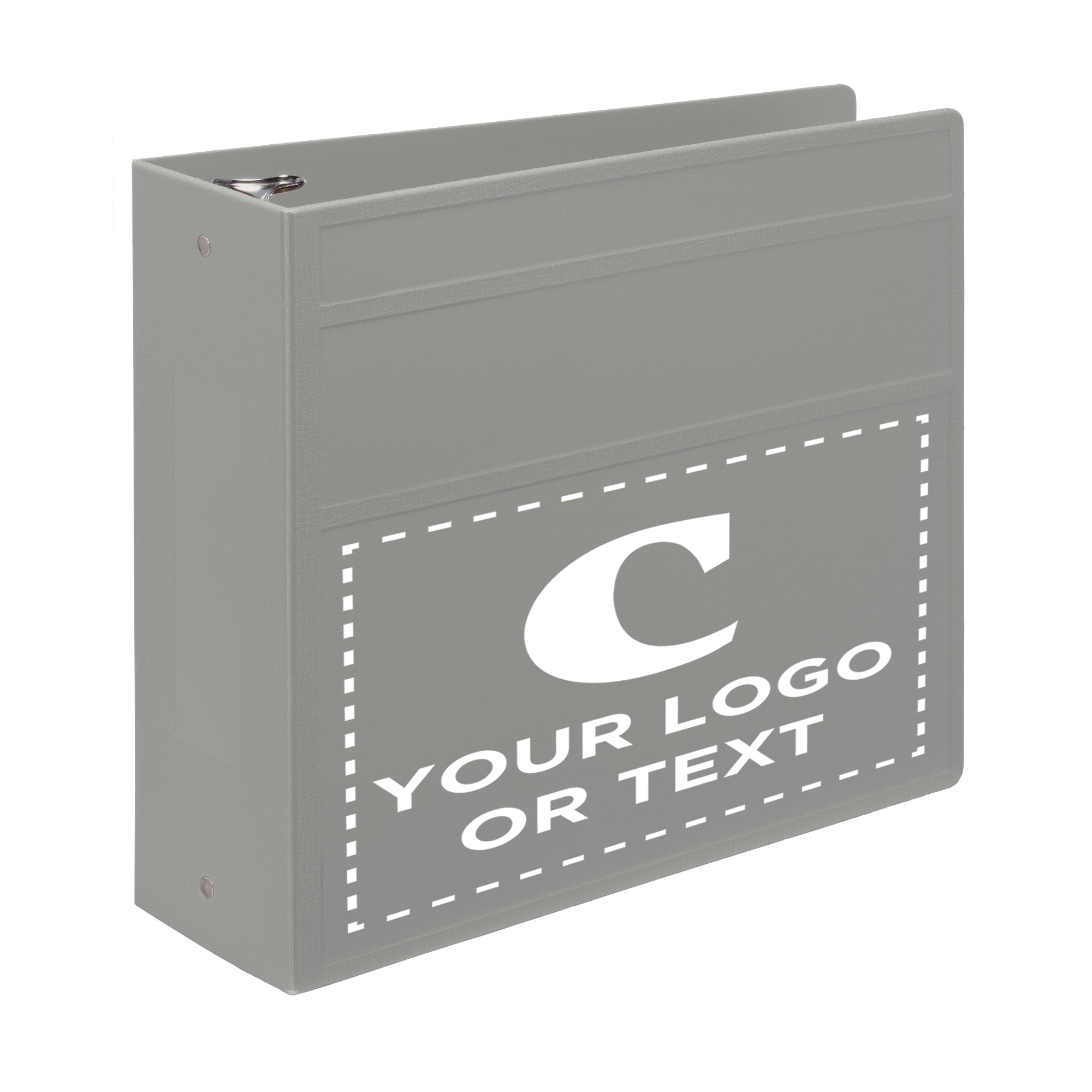 Custom 4-Inch Binder with Logo – Heavy Duty Side-Opening