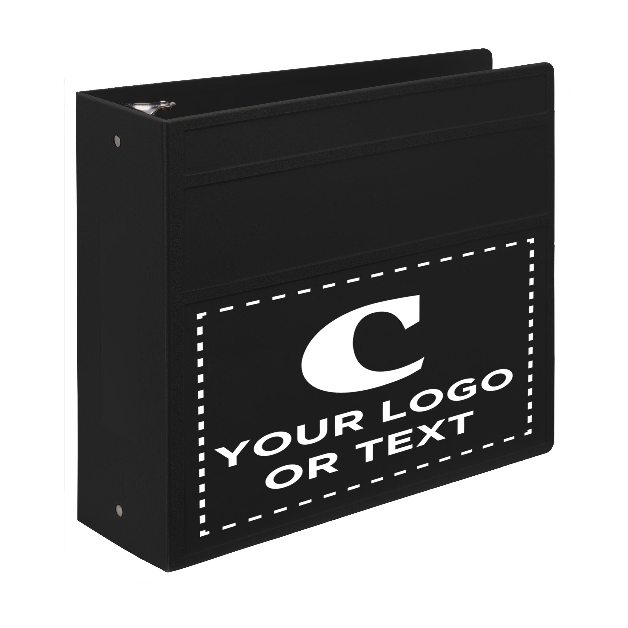 Custom 4-Inch Binder with Logo – Heavy Duty Side-Opening