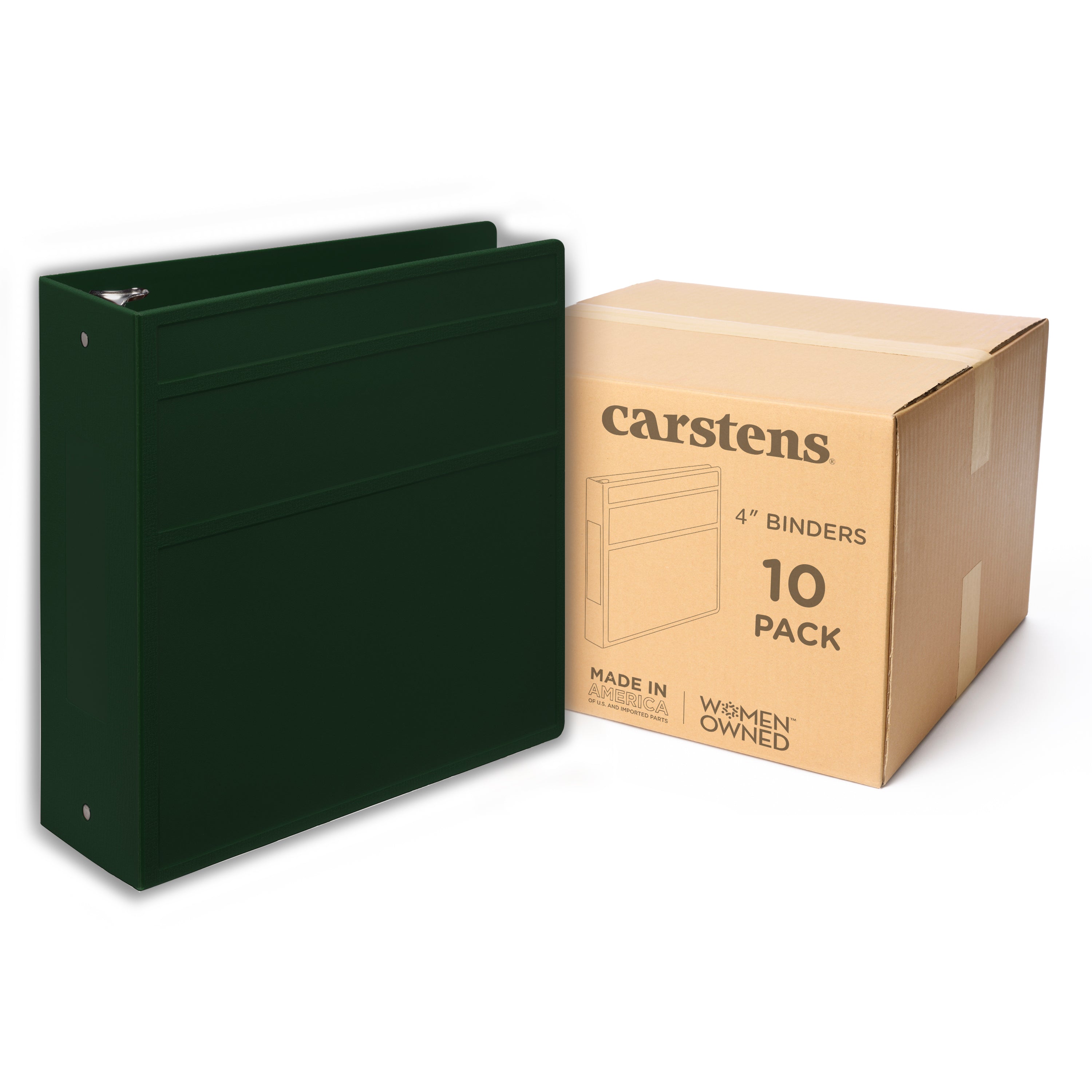 4-Inch Heavy Duty 3-Ring Binder for Medical Charting – Side Opening