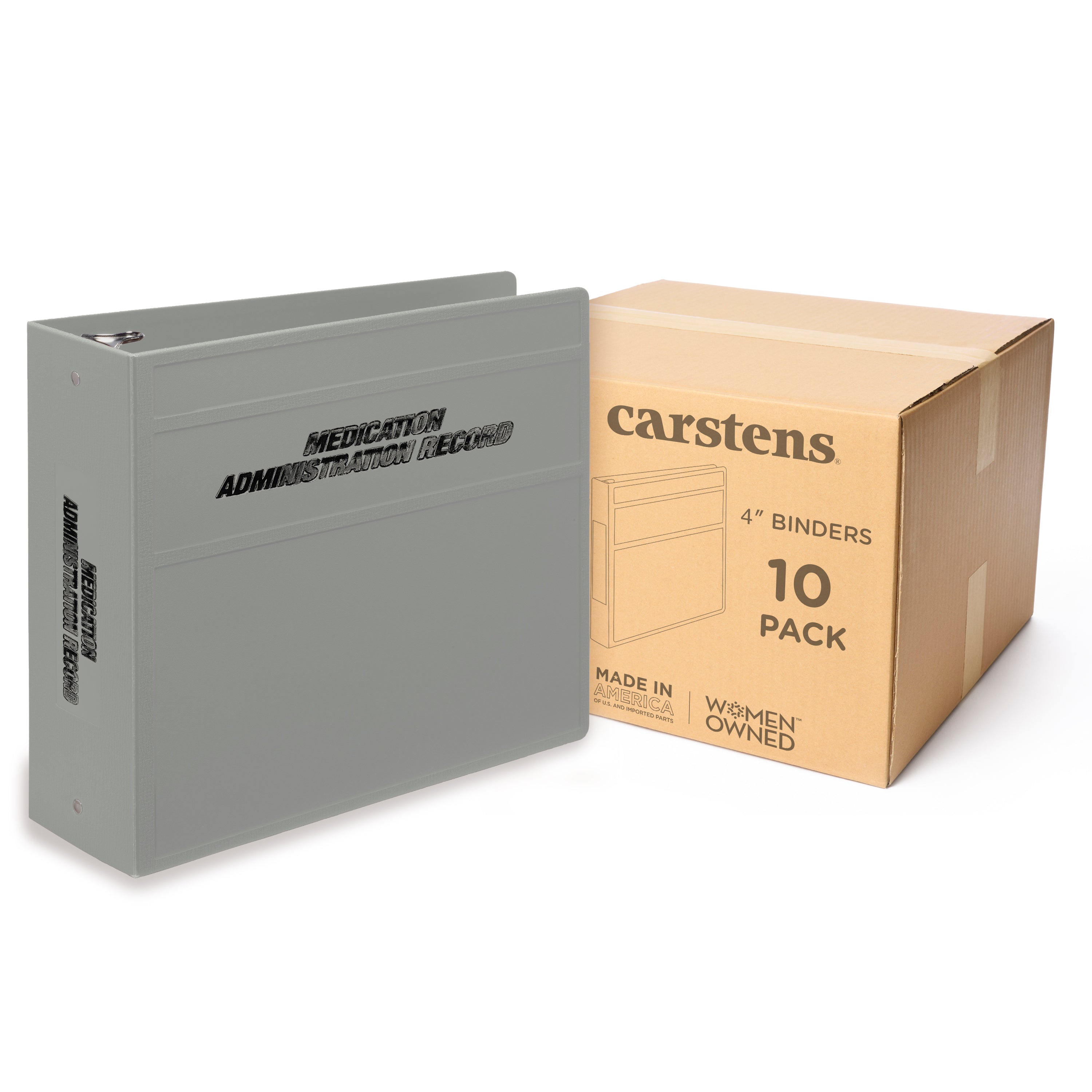 Heavy Duty Medical Administration Record (MAR) 3-Ring Binder – Side Opening