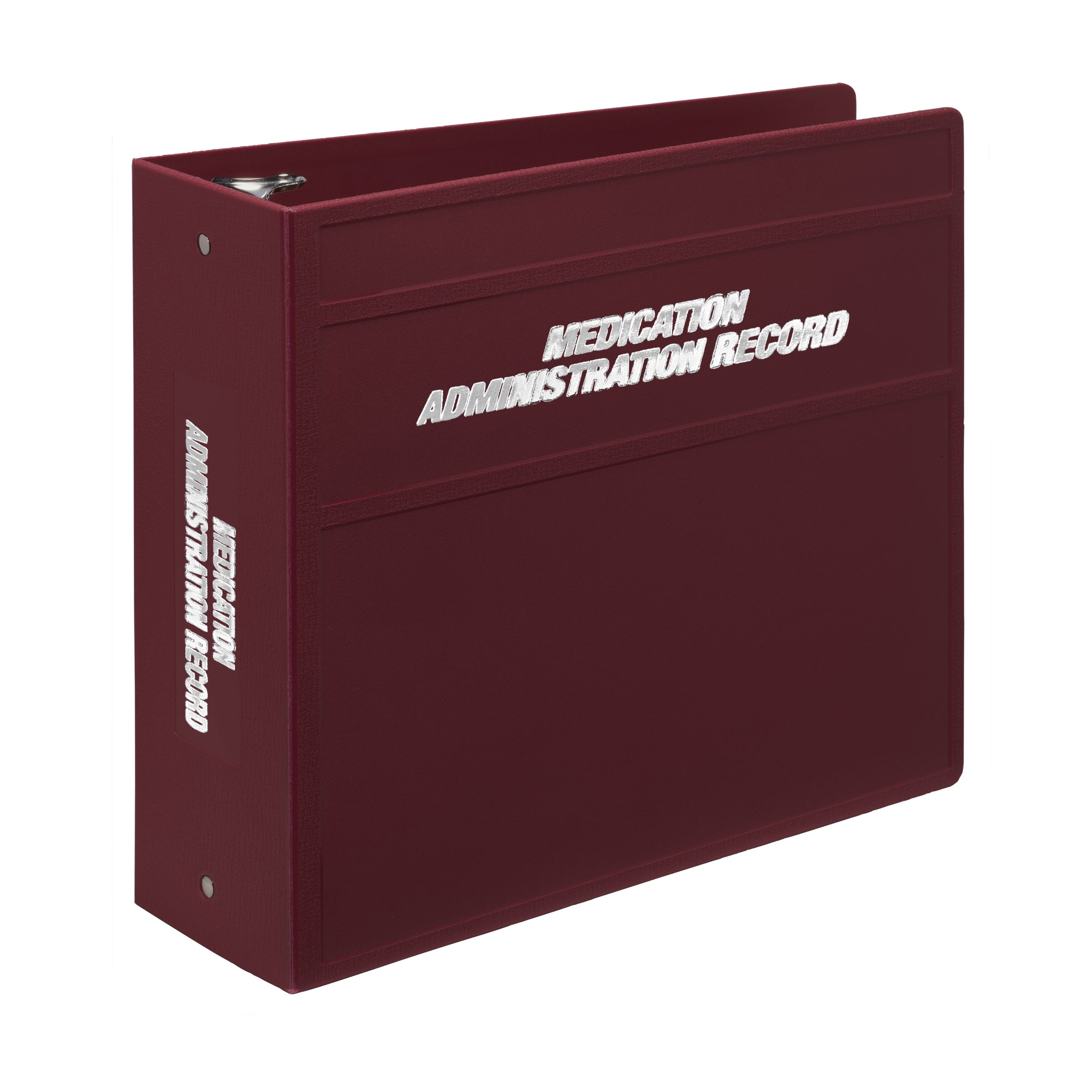 Heavy Duty Medical Administration Record (MAR) 3-Ring Binder – Side Opening