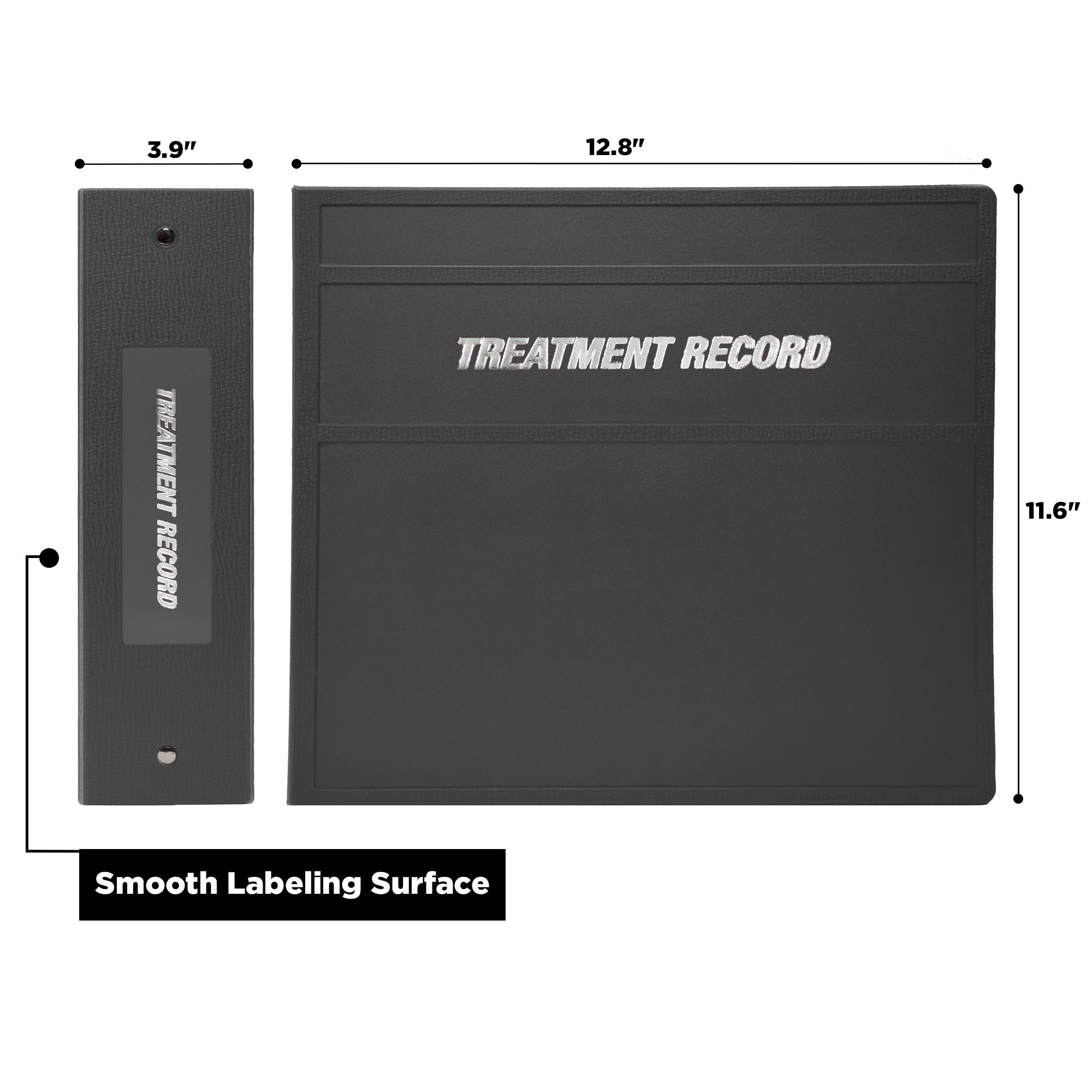 Heavy Duty Ring Binder for Treatment Administration Records (TAR) Manuals – Side Opening