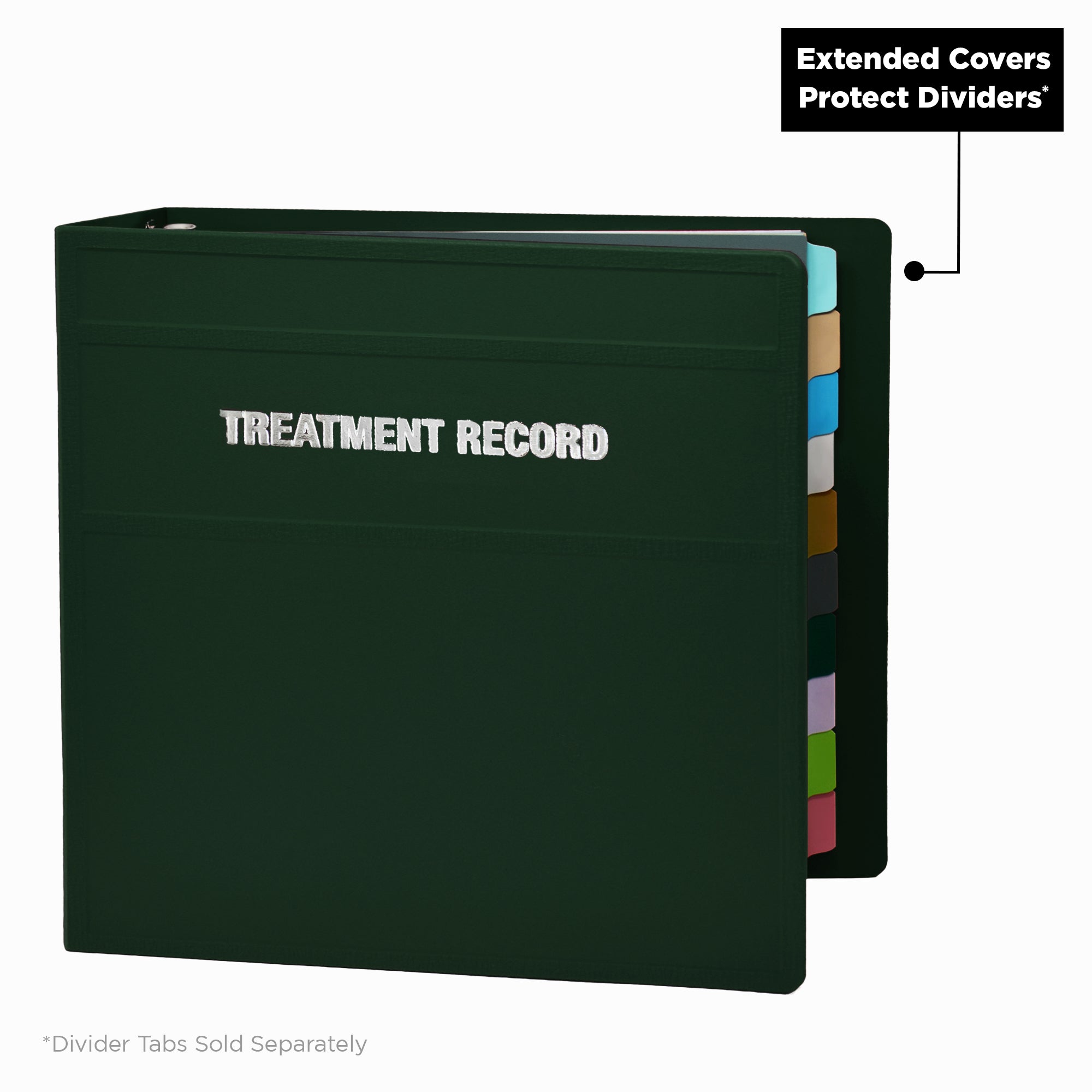 Heavy Duty Ring Binder for Treatment Administration Records (TAR) Manuals – Side Opening