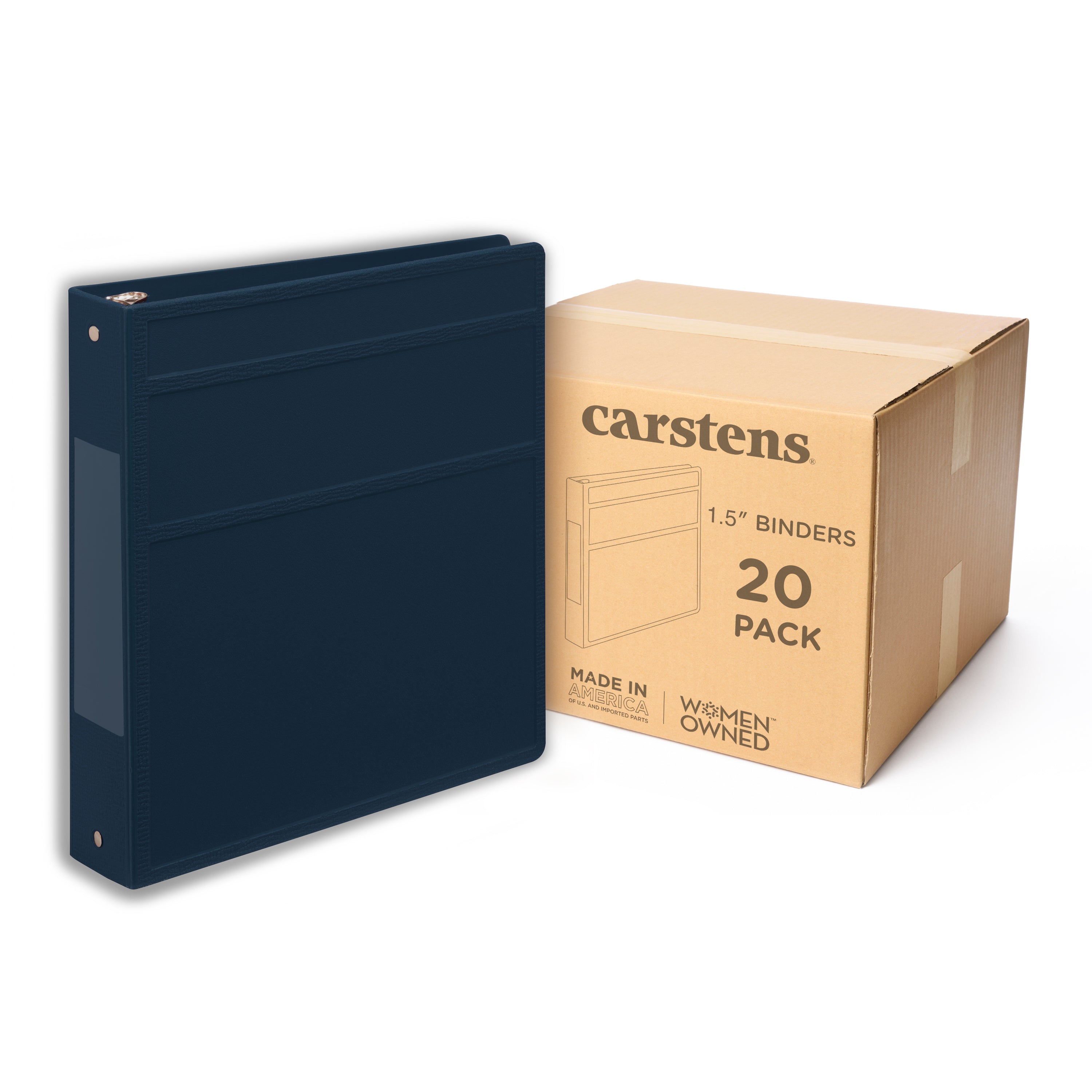 1.5 Inch Heavy Duty 3-Ring Binder for Medical Charting – Side Opening