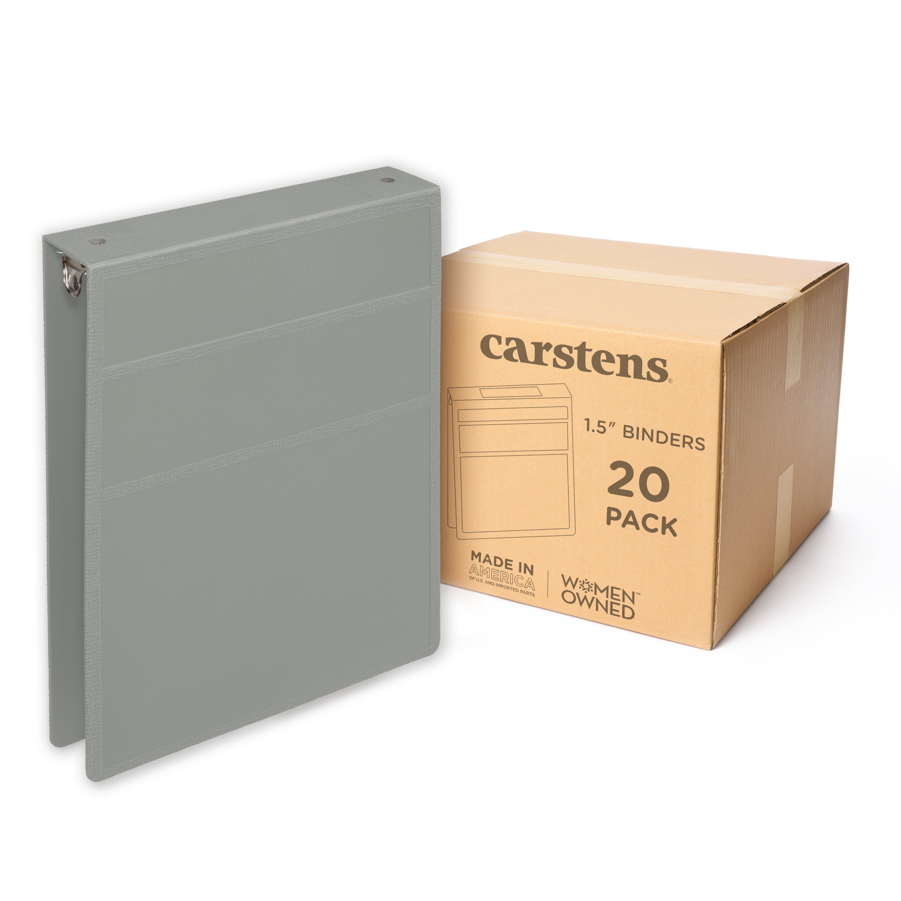 1.5-Inch Heavy Duty 2-Ring Binder for Medical Charting – Top Opening