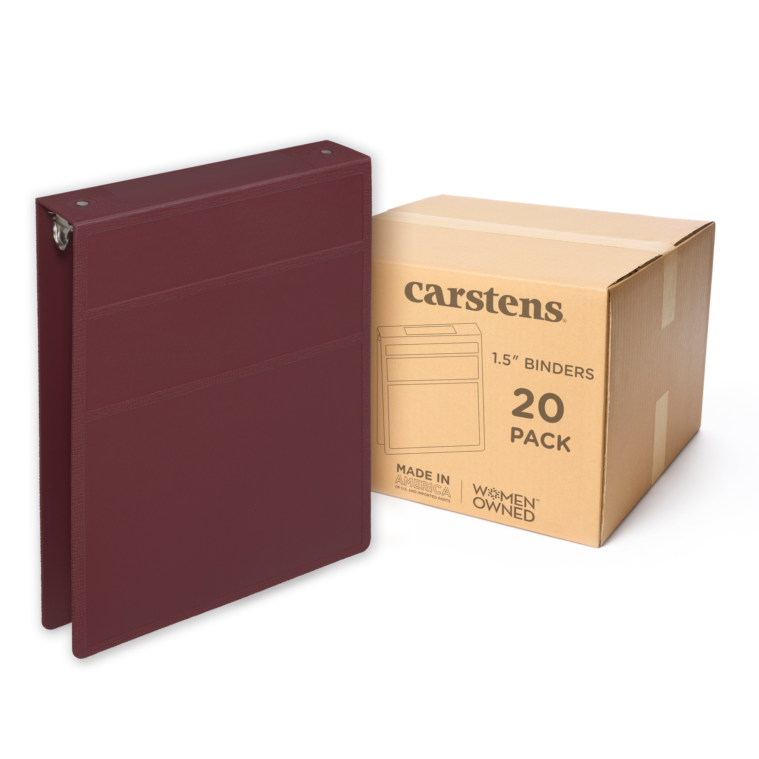 1.5-Inch Heavy Duty 2-Ring Binder for Medical Charting – Top Opening