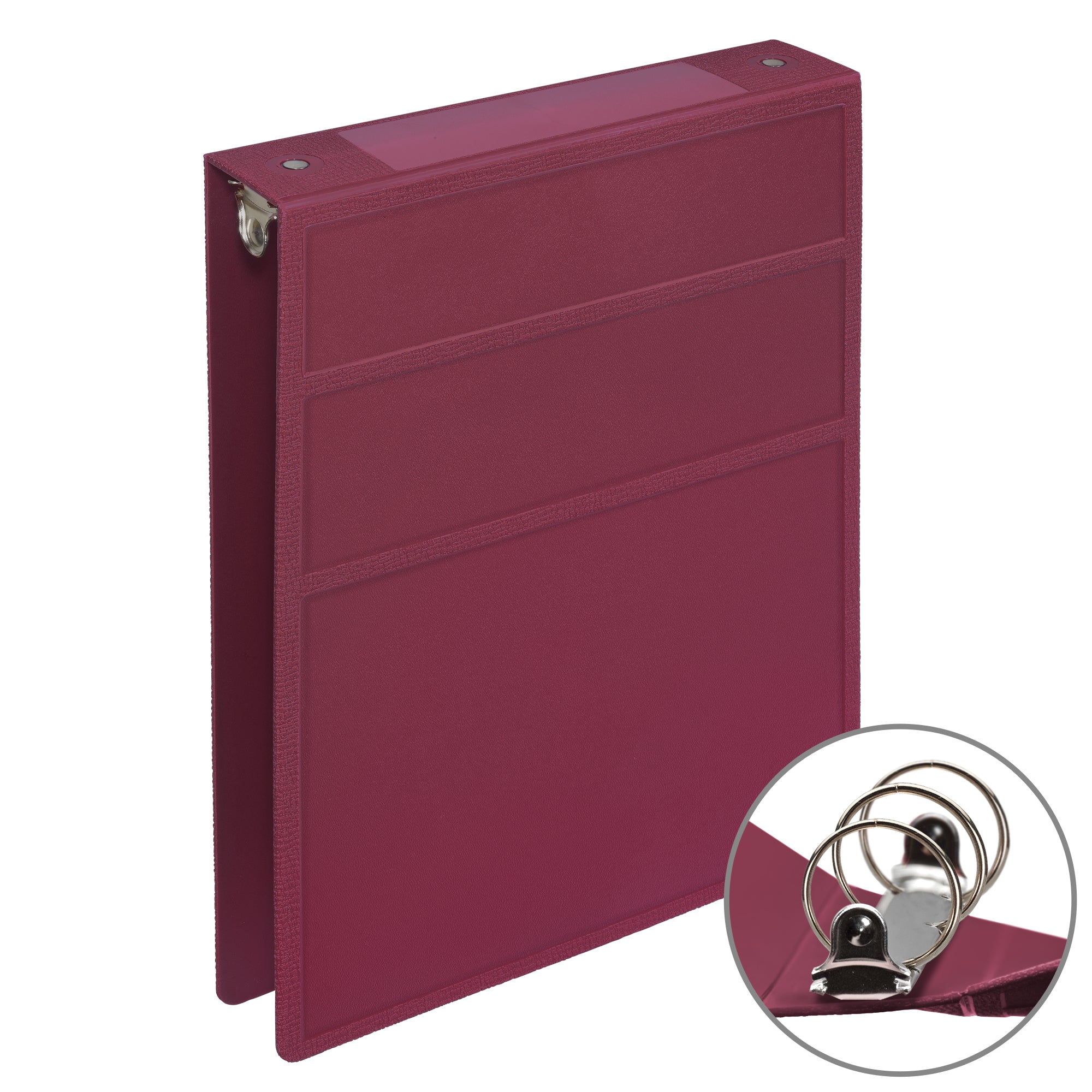 1.5-Inch Heavy Duty 3-Ring Binder for Medical Charting - Top Opening