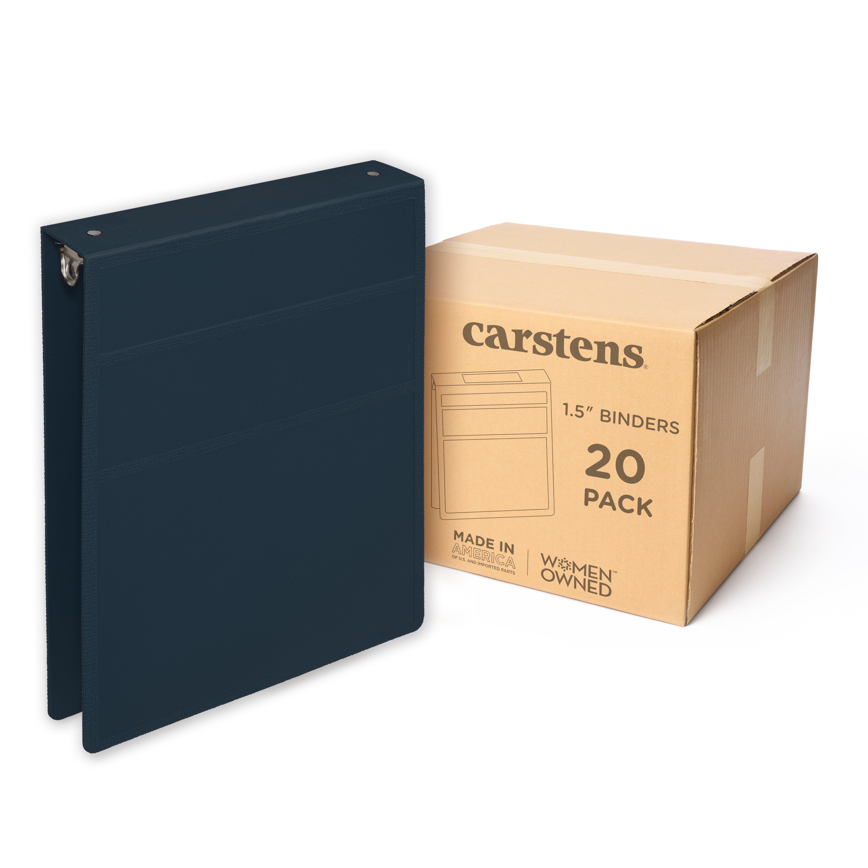 1.5-Inch Heavy Duty 2-Ring Binder for Medical Charting – Top Opening