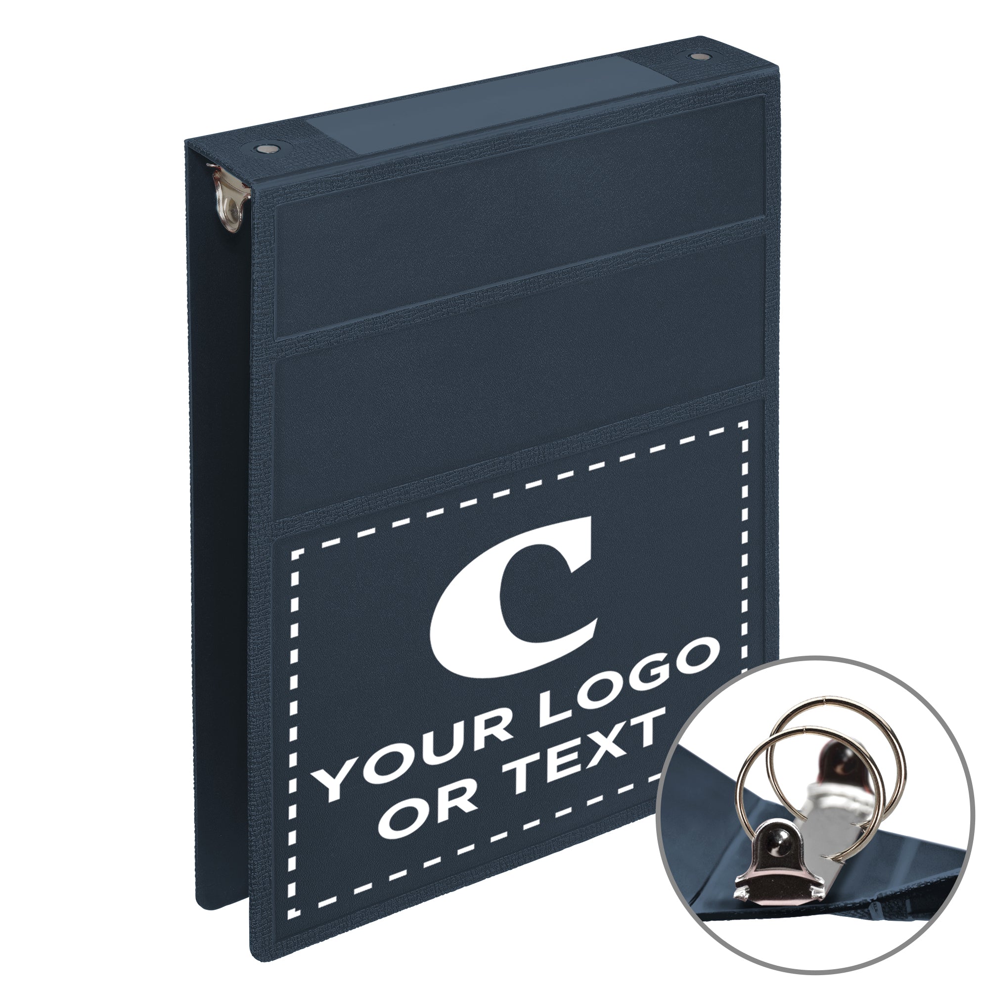 Custom 1.5-Inch Binder with Logo – Heavy Duty Top-Opening