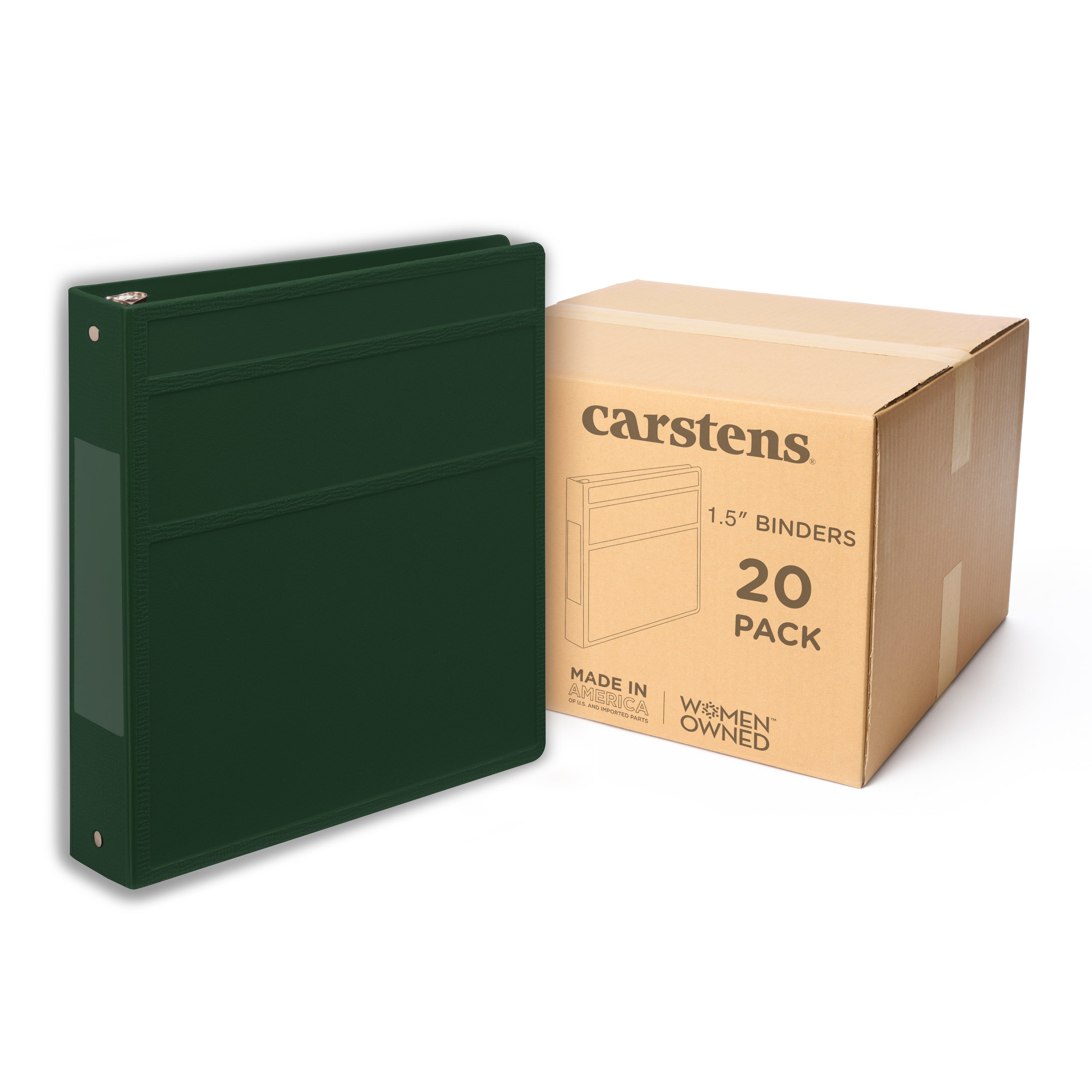 1.5 Inch Heavy Duty 3-Ring Binder for Medical Charting – Side Opening