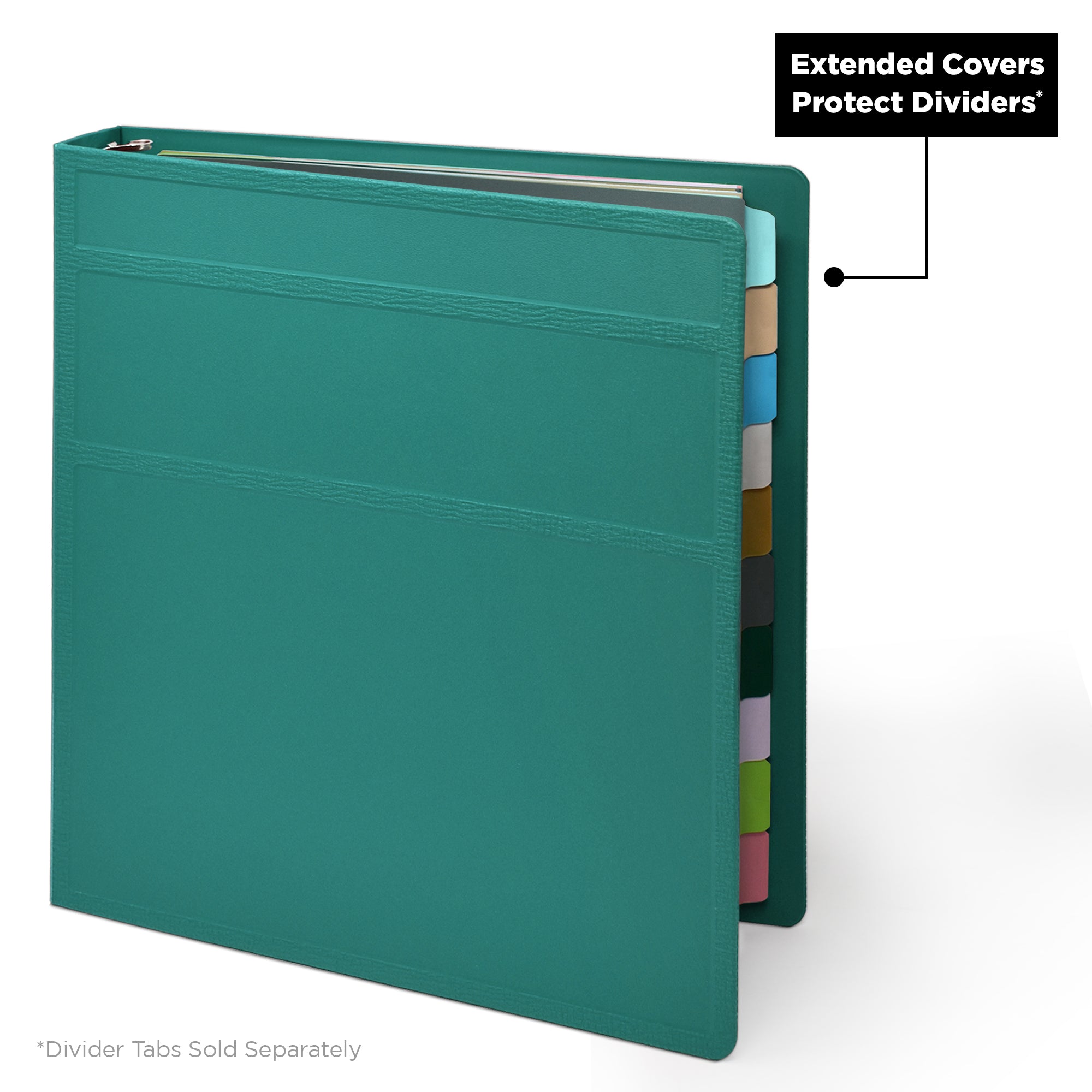 1.5 Inch Heavy Duty 3-Ring Binder for Medical Charting – Side Opening