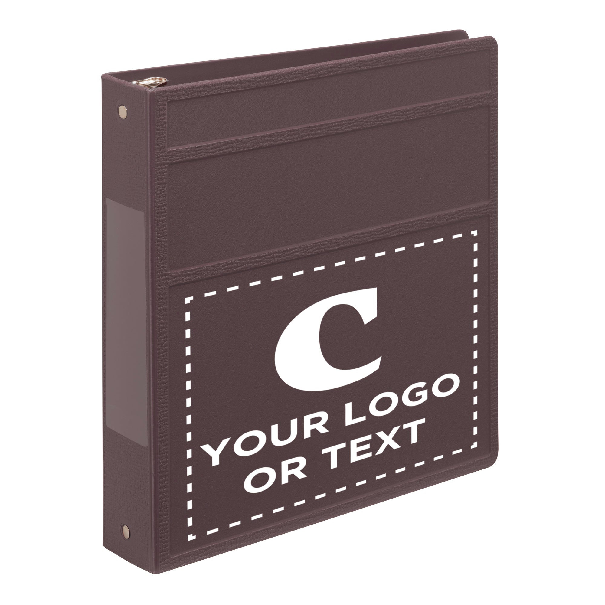 Custom 1.5-Inch Binder with Logo – Heavy Duty Side-Opening