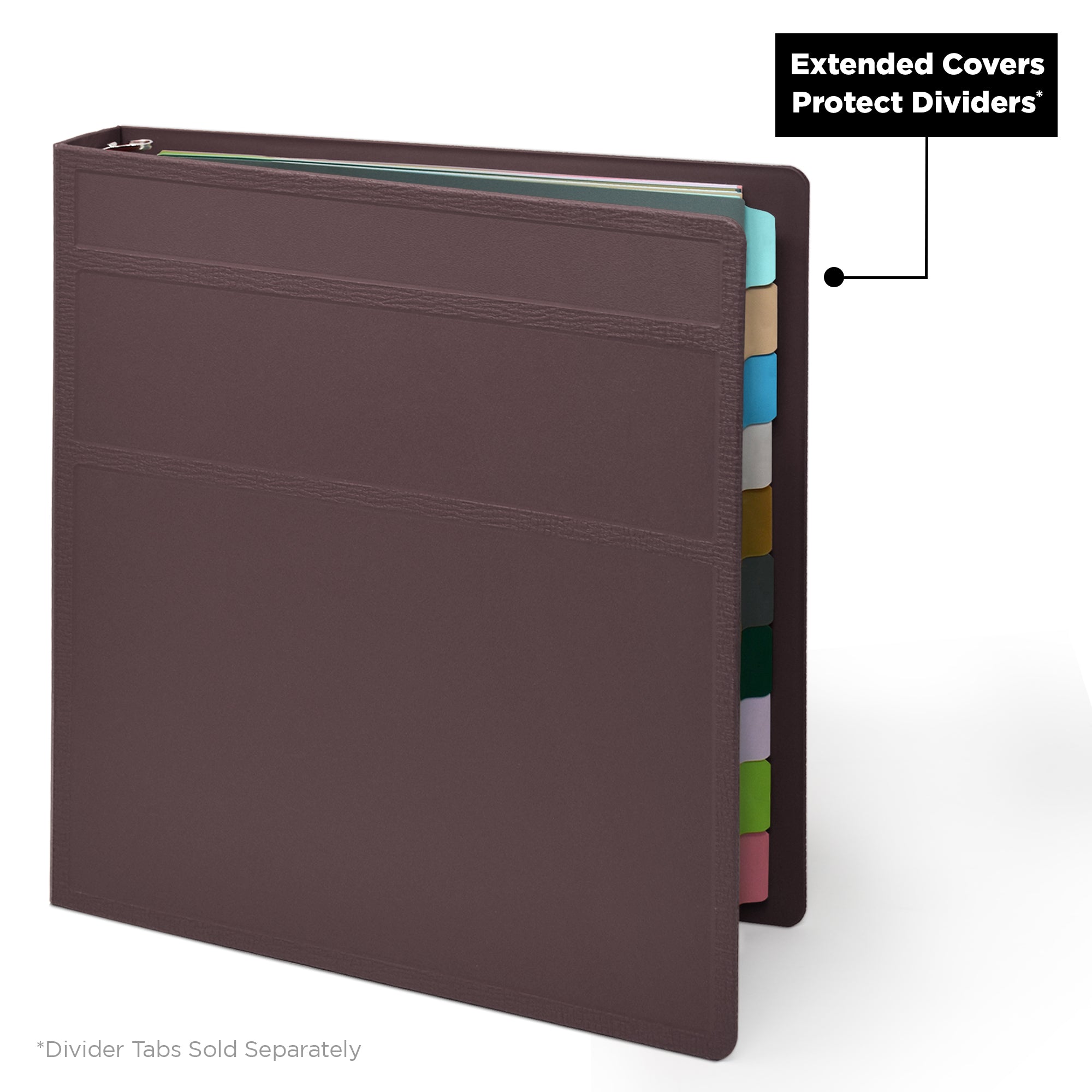 1.5 Inch Heavy Duty 3-Ring Binder for Medical Charting – Side Opening