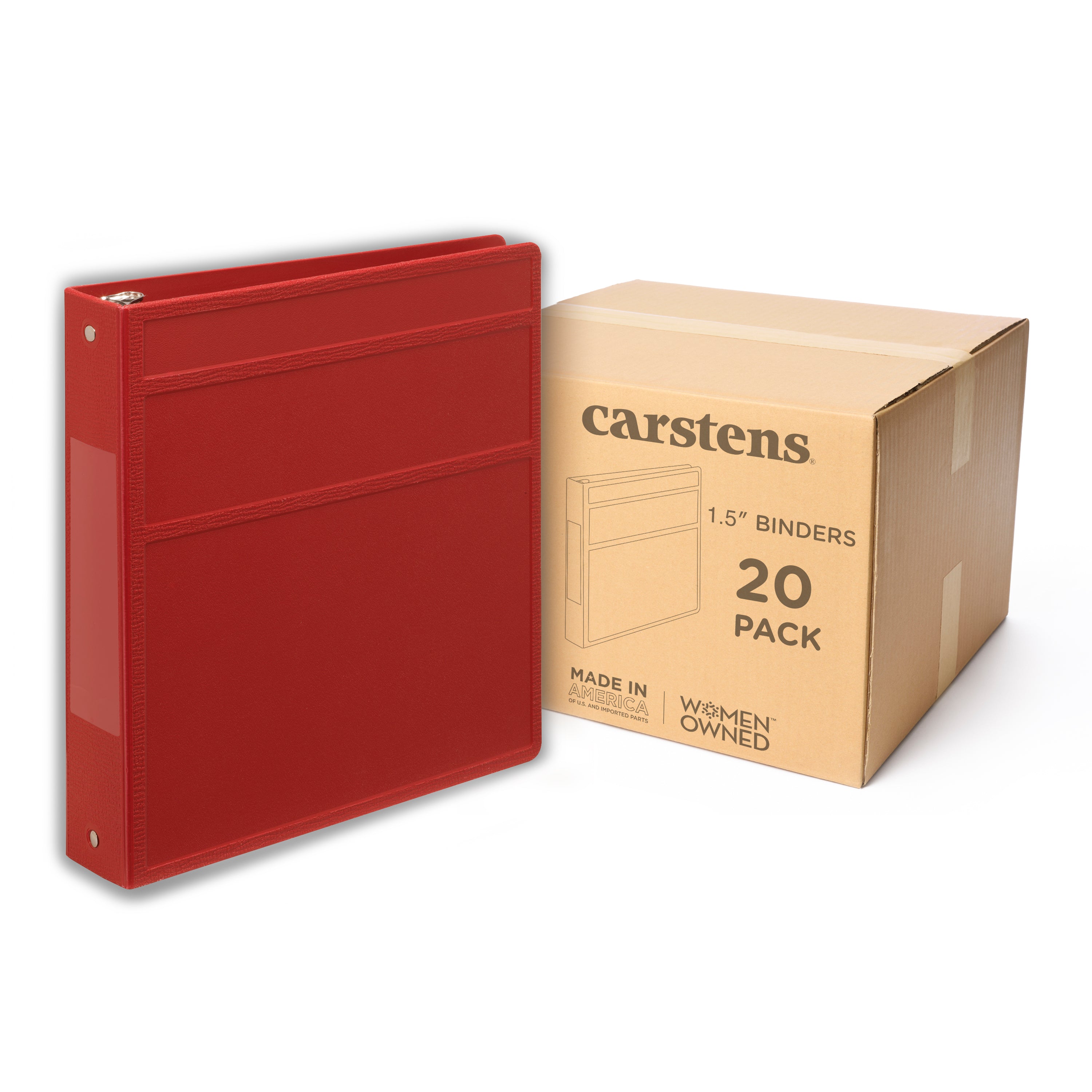 1.5 Inch Heavy Duty 3-Ring Binder for Medical Charting – Side Opening