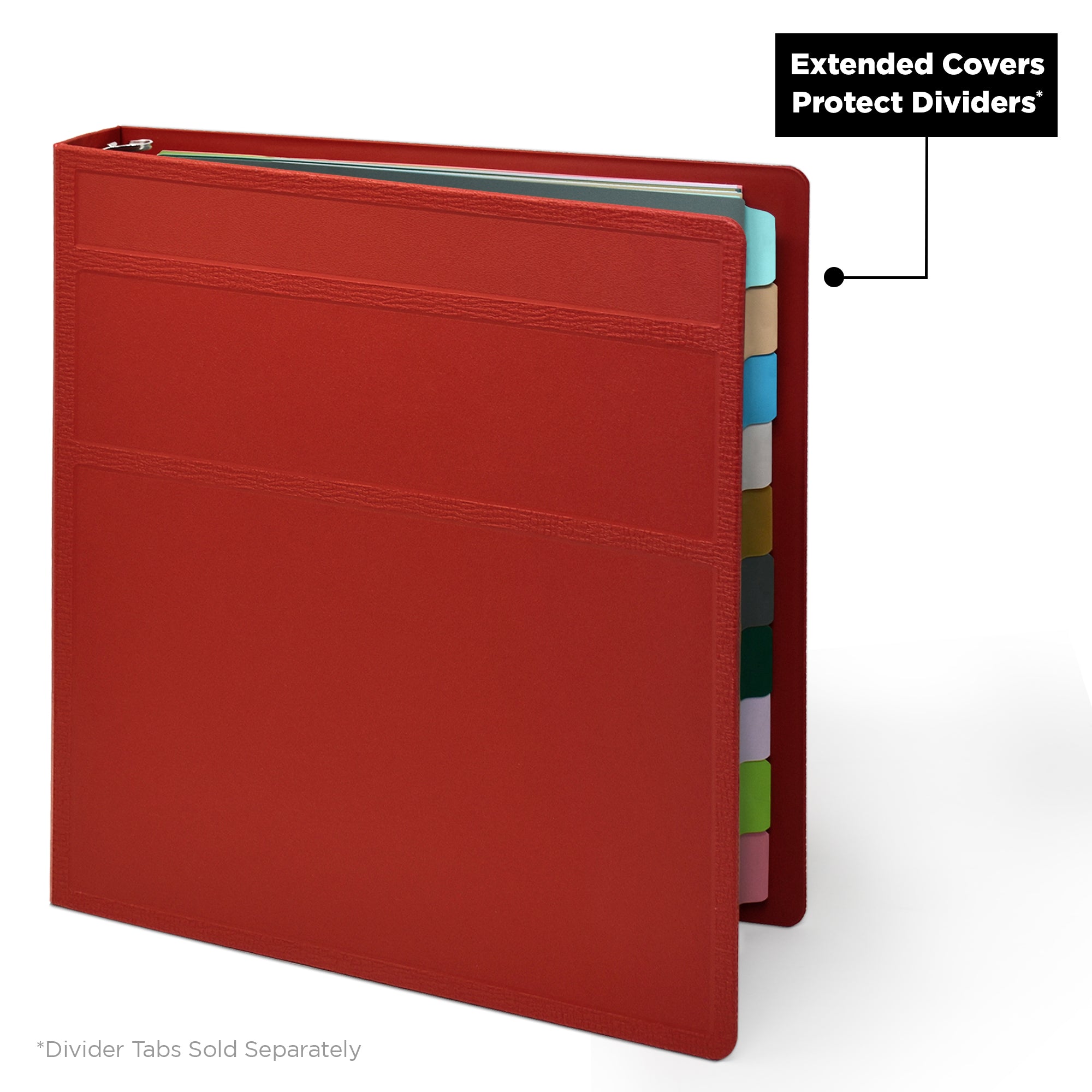 1.5 Inch Heavy Duty 3-Ring Binder for Medical Charting – Side Opening