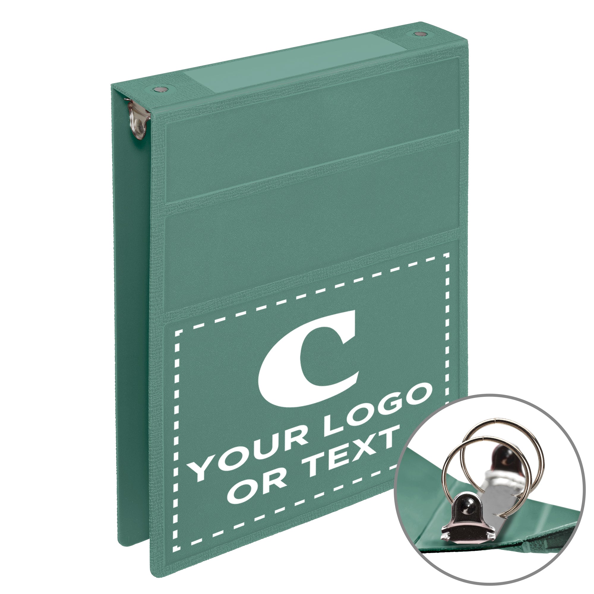 Custom 1.5-Inch Binder with Logo – Heavy Duty Top-Opening
