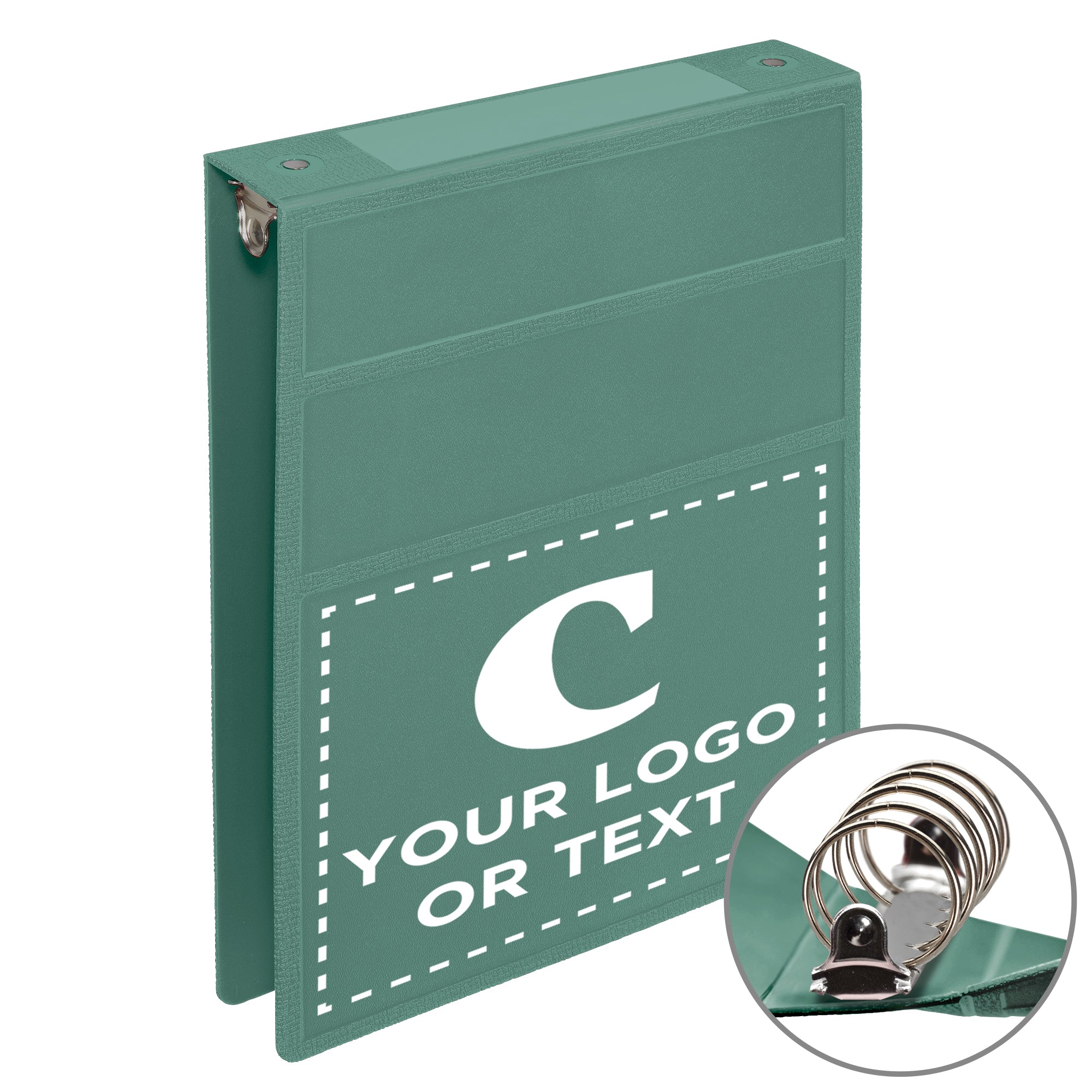 Custom 1.5-Inch Binder with Logo – Heavy Duty Top-Opening