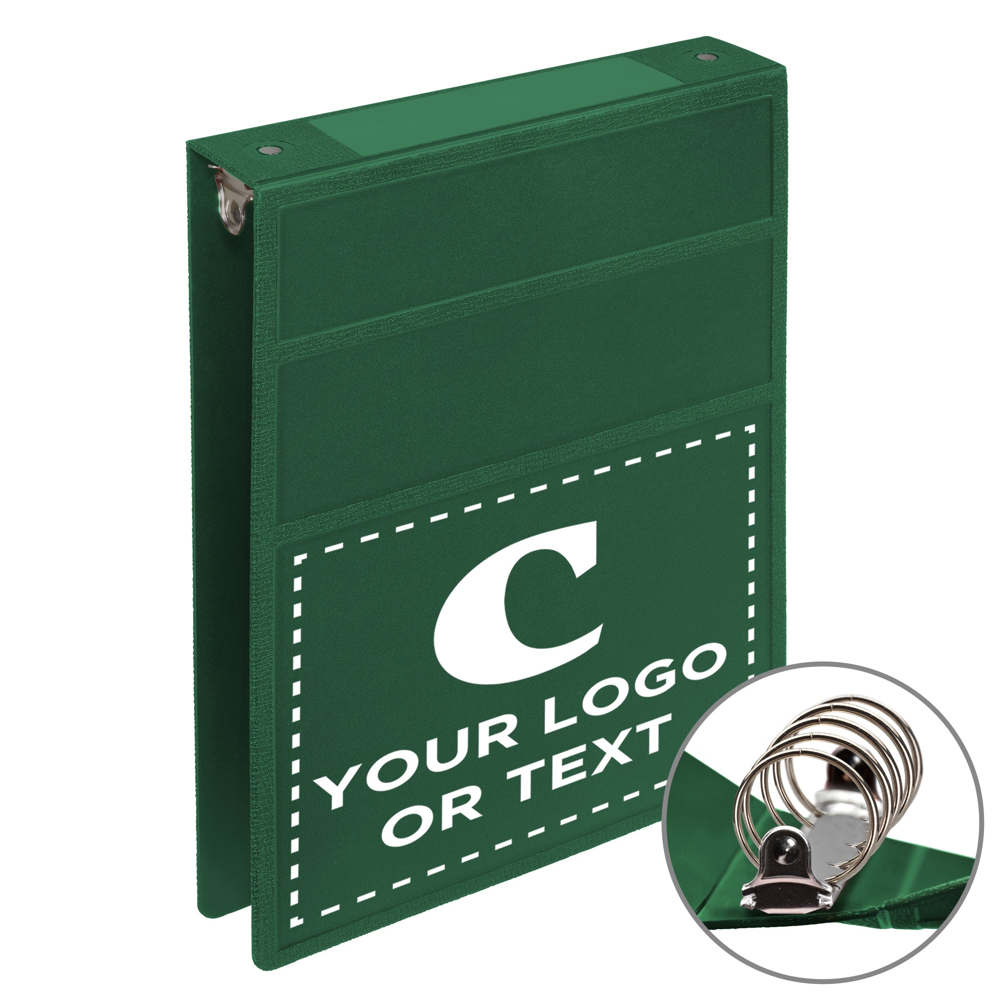 Custom 1.5-Inch Binder with Logo – Heavy Duty Top-Opening