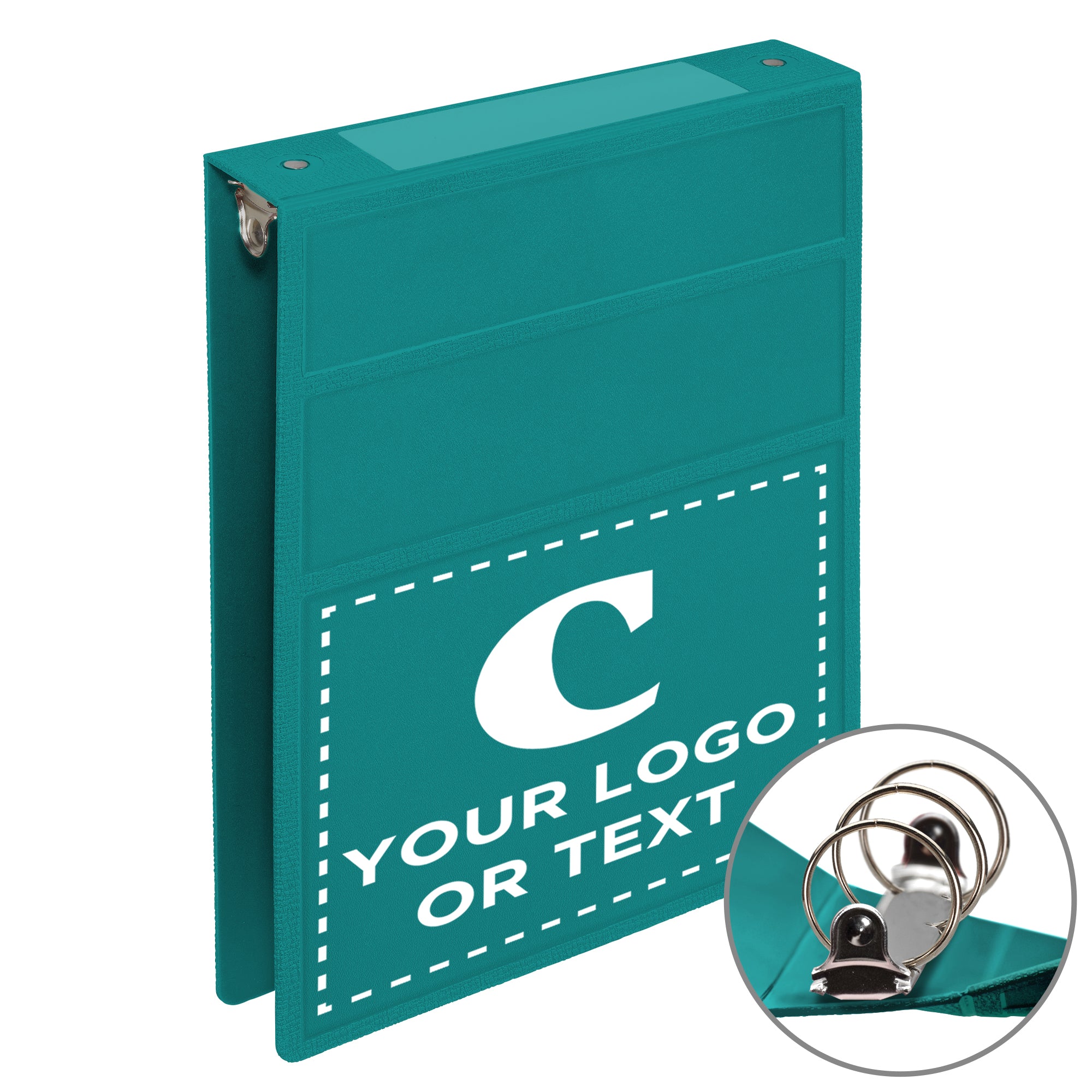 Custom 1.5-Inch Binder with Logo – Heavy Duty Top-Opening