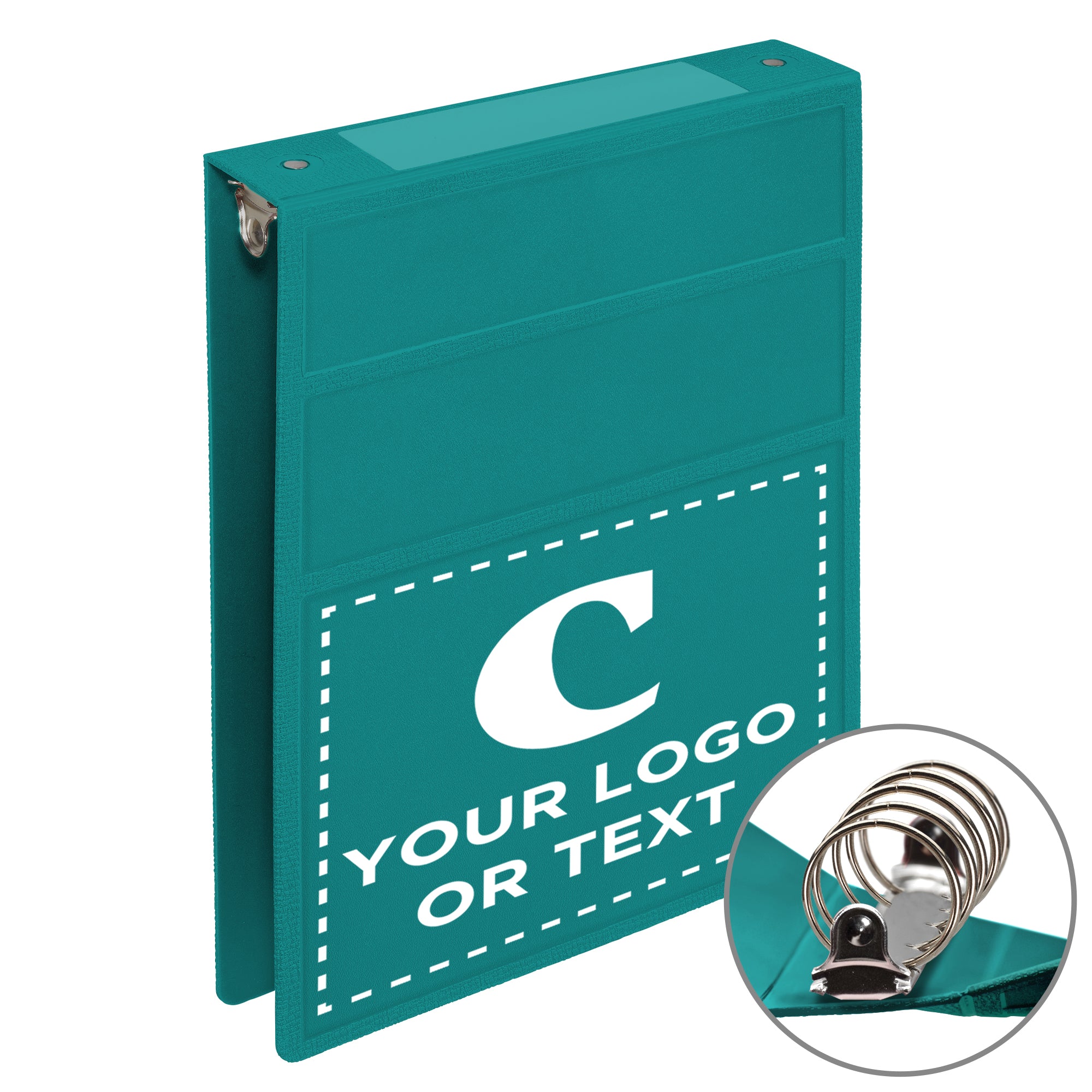 Custom 1.5-Inch Binder with Logo – Heavy Duty Top-Opening