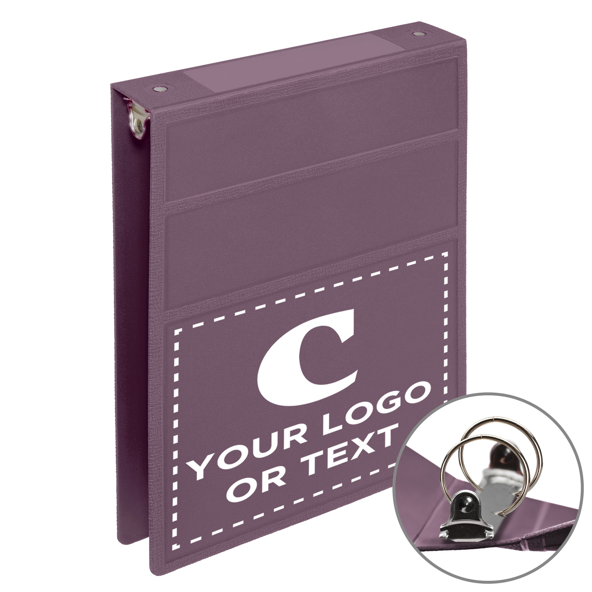 Custom 1.5-Inch Binder with Logo – Heavy Duty Top-Opening
