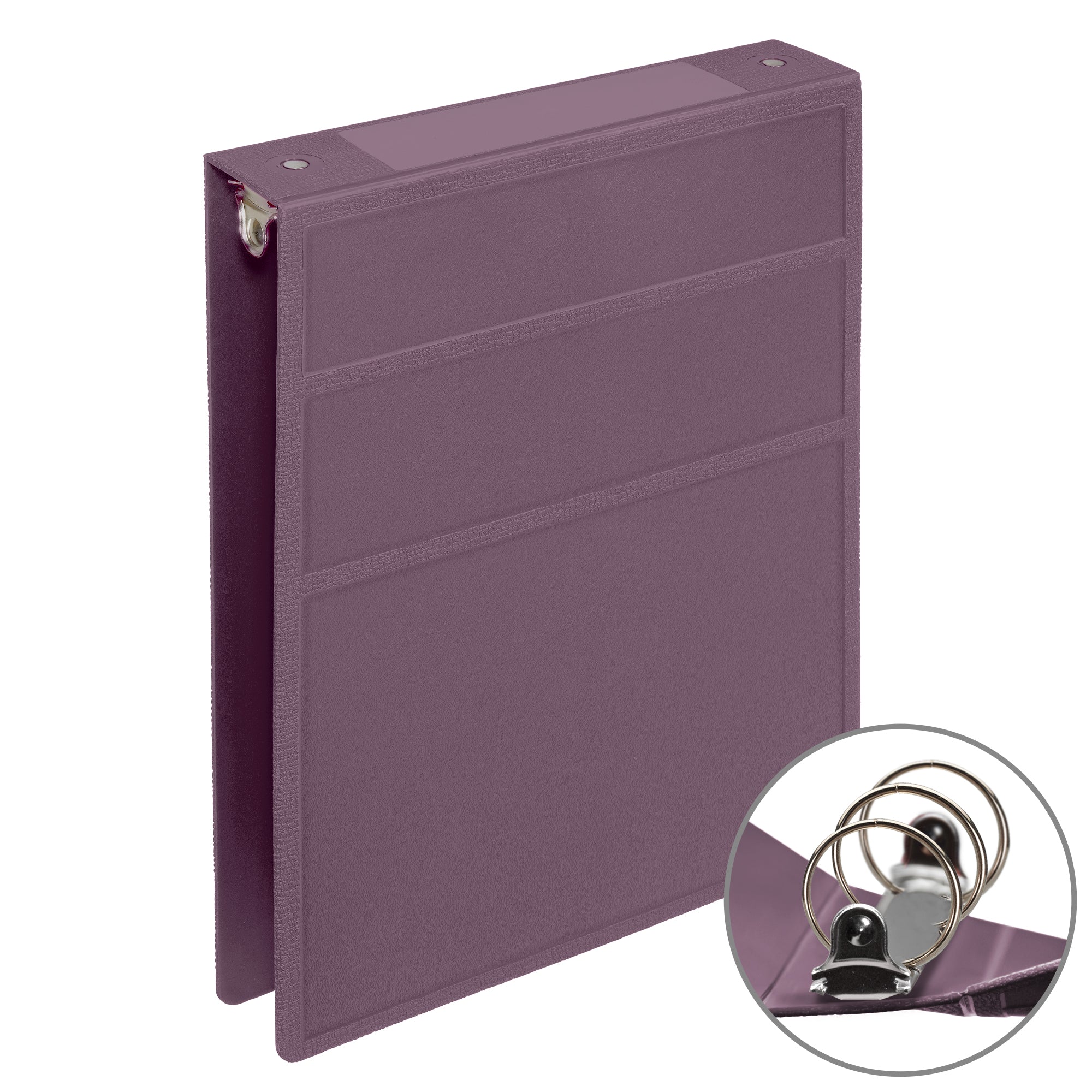1.5-Inch Heavy Duty 3-Ring Binder for Medical Charting - Top Opening