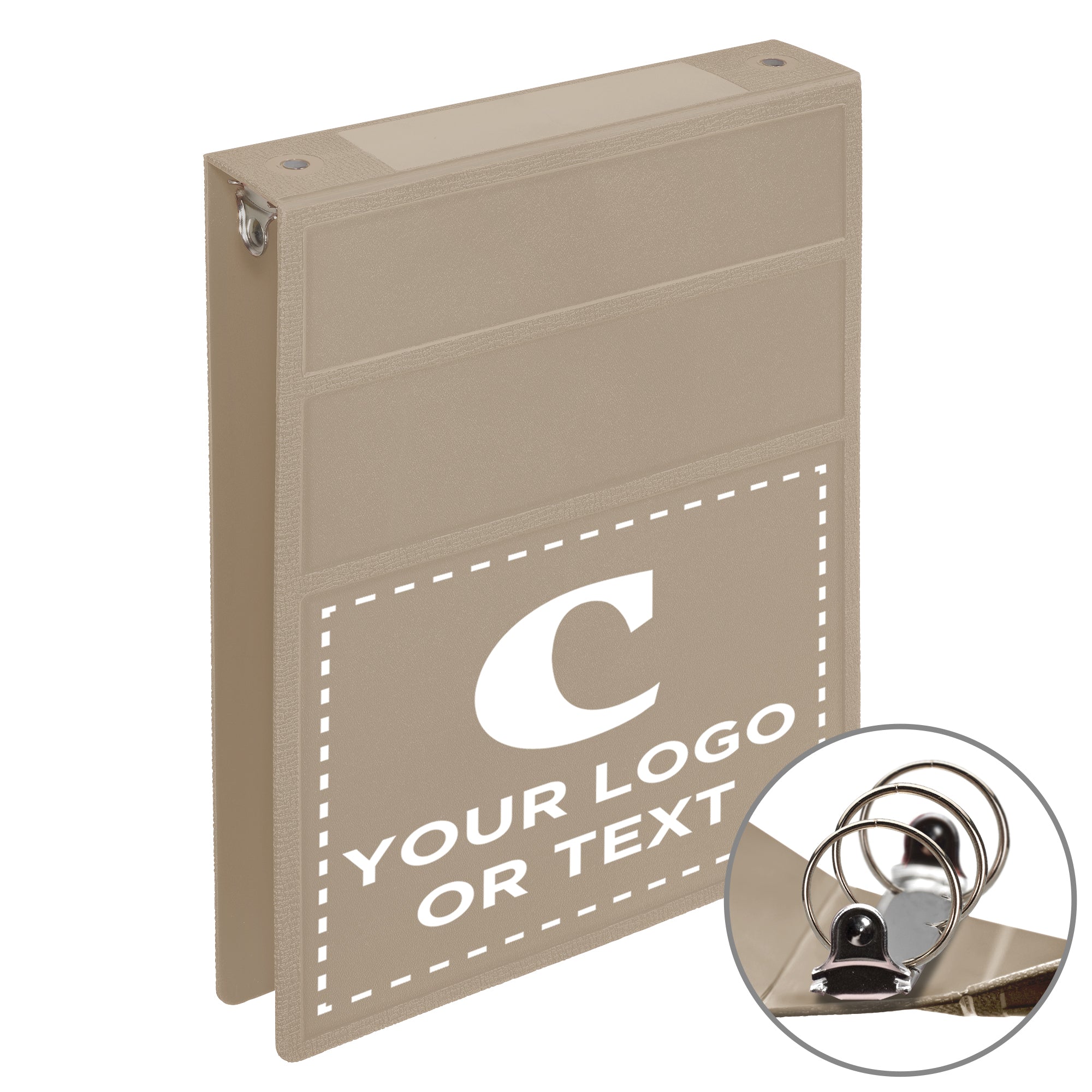Custom 1.5-Inch Binder with Logo – Heavy Duty Top-Opening