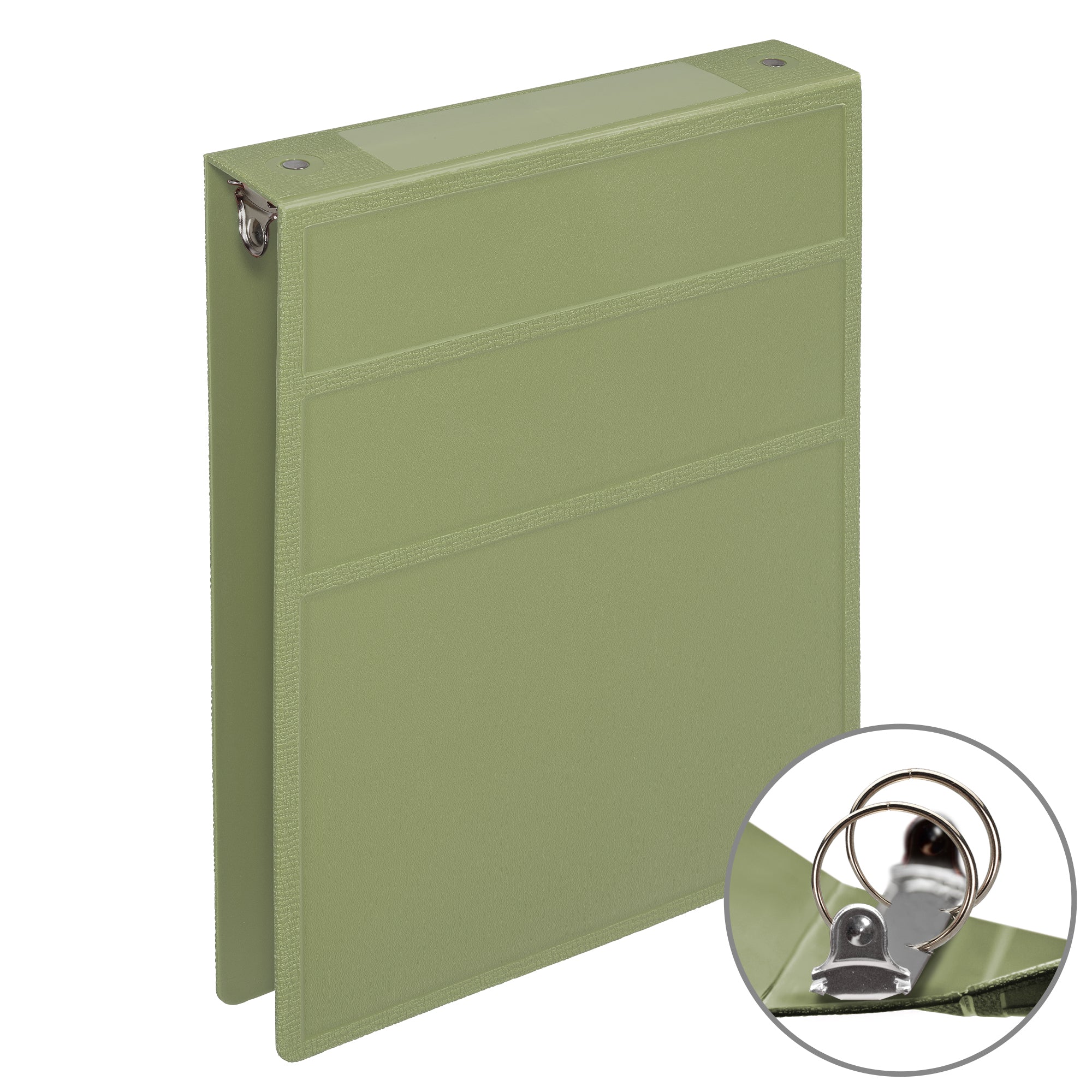 1.5-Inch Heavy Duty 2-Ring Binder for Medical Charting – Top Opening