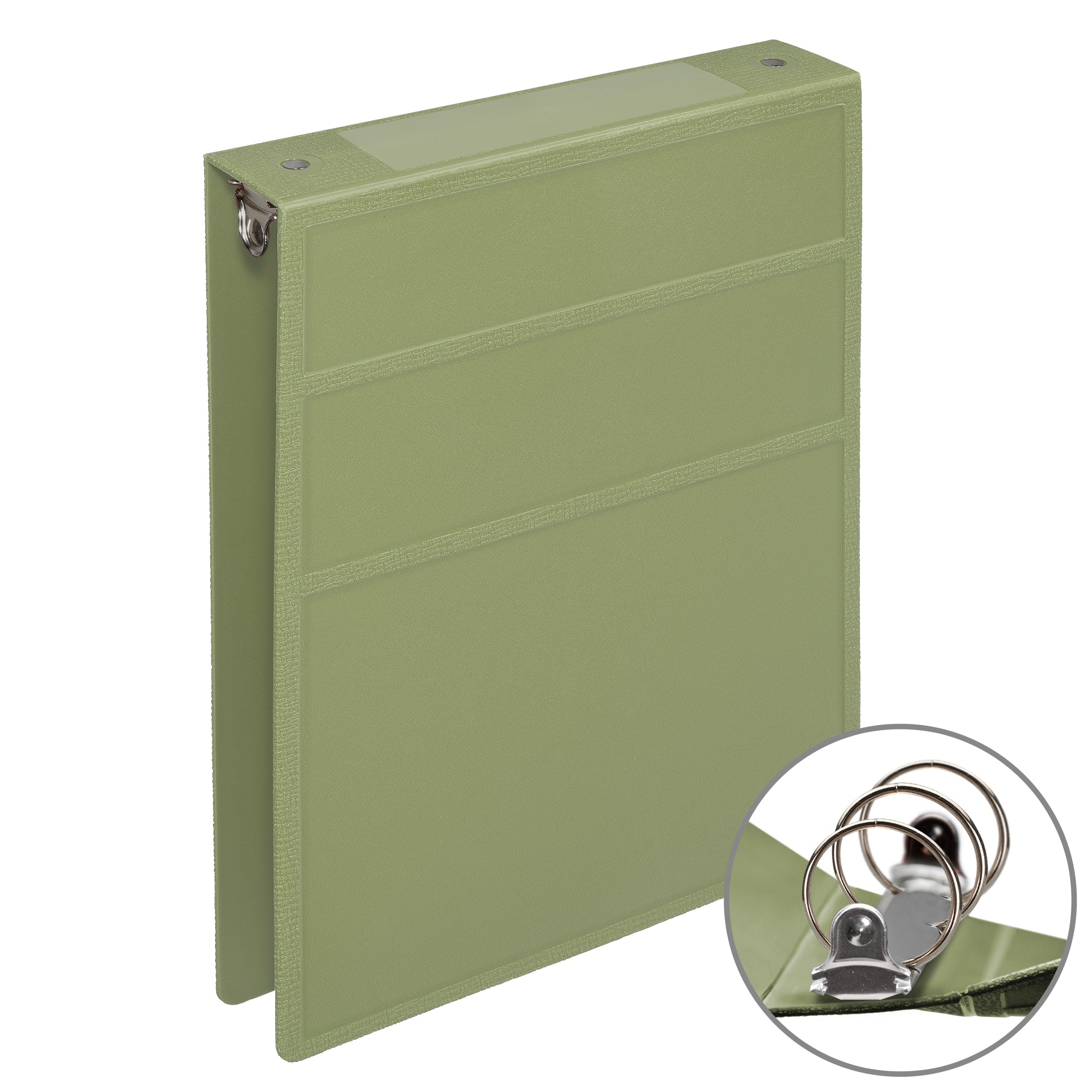 1.5-Inch Heavy Duty 3-Ring Binder for Medical Charting - Top Opening